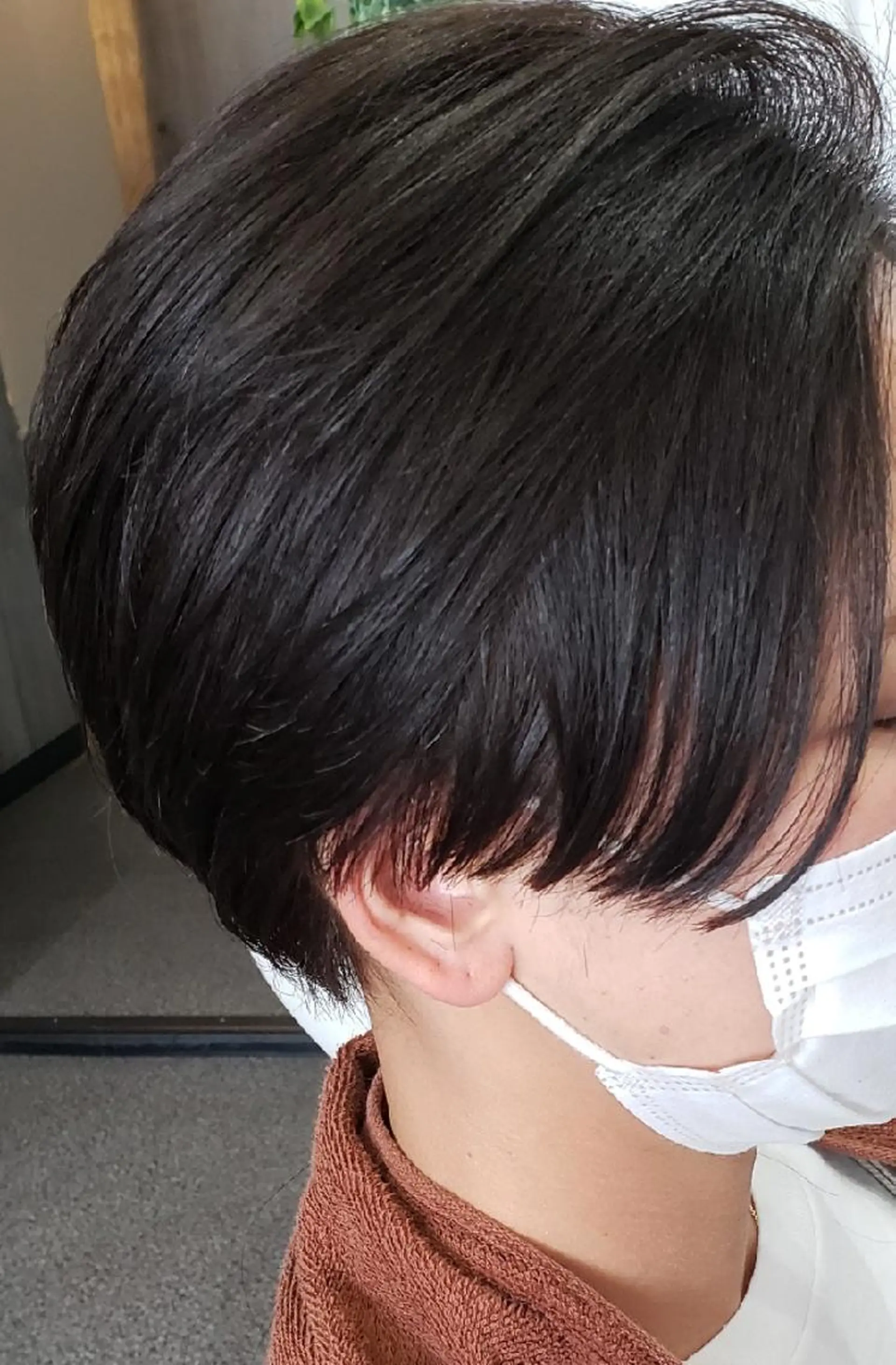 ショート ハンサムショート ショートヘア カット 黒田 かな子のヘアスタイル