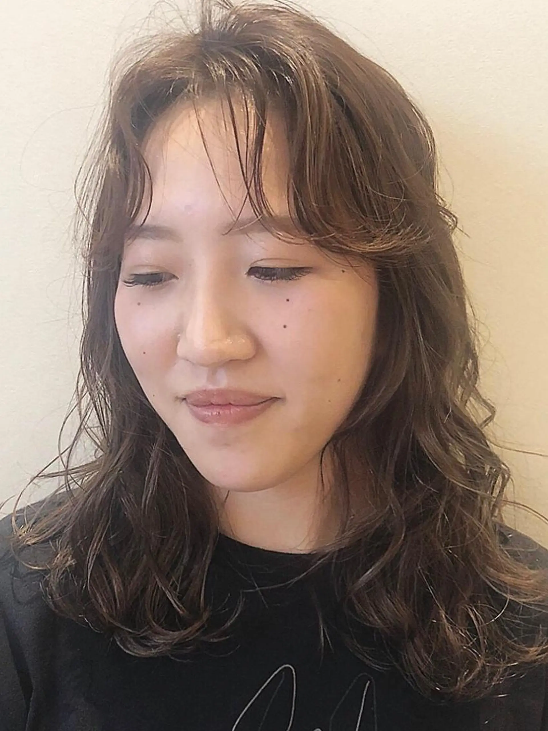 ミディアム パーマ ニシダヒカリ🌙 髪質改善×似合わせのヘアスタイル