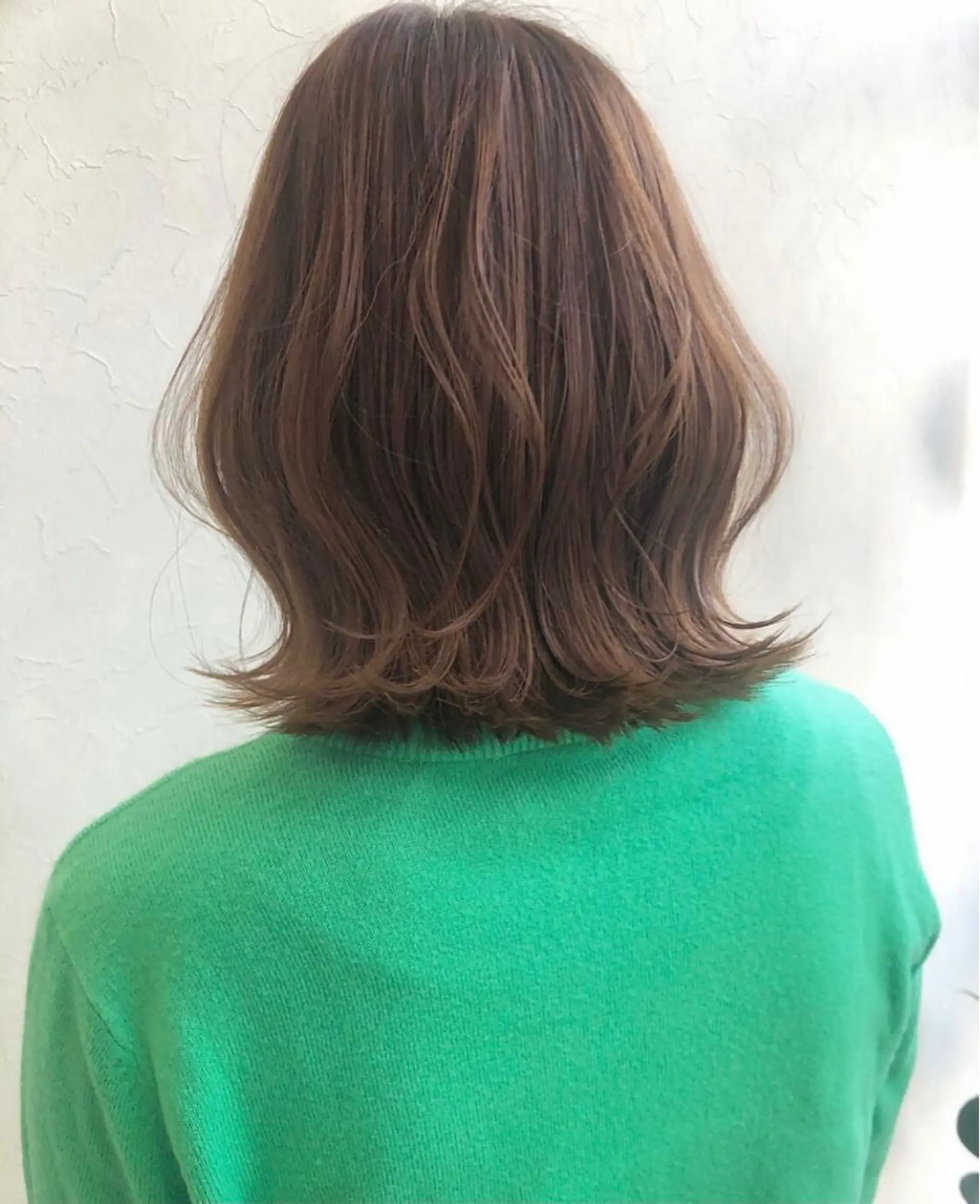ミディアム カラー nakahara madokaのヘアスタイル