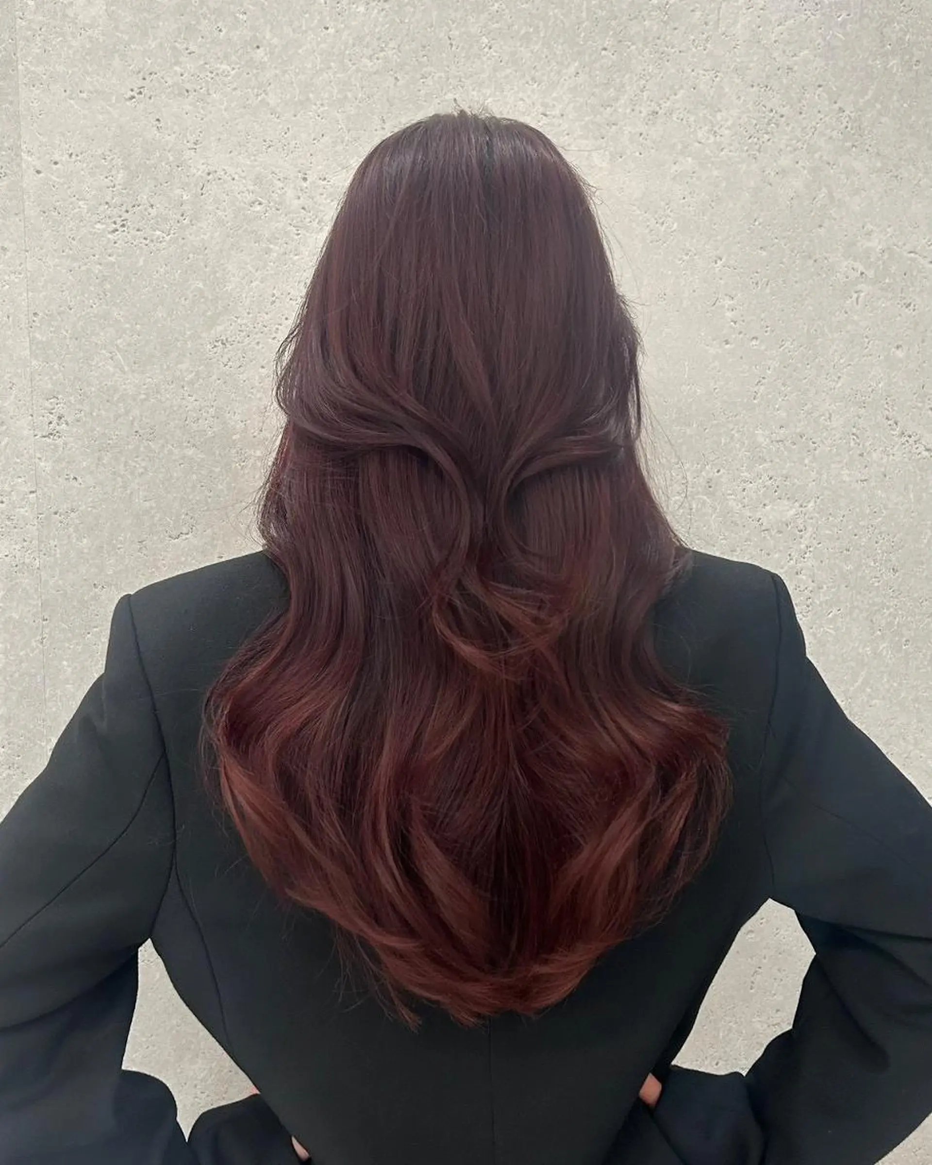 カラー トレンドスタイル🤍 透明感ヘアのヘアスタイル