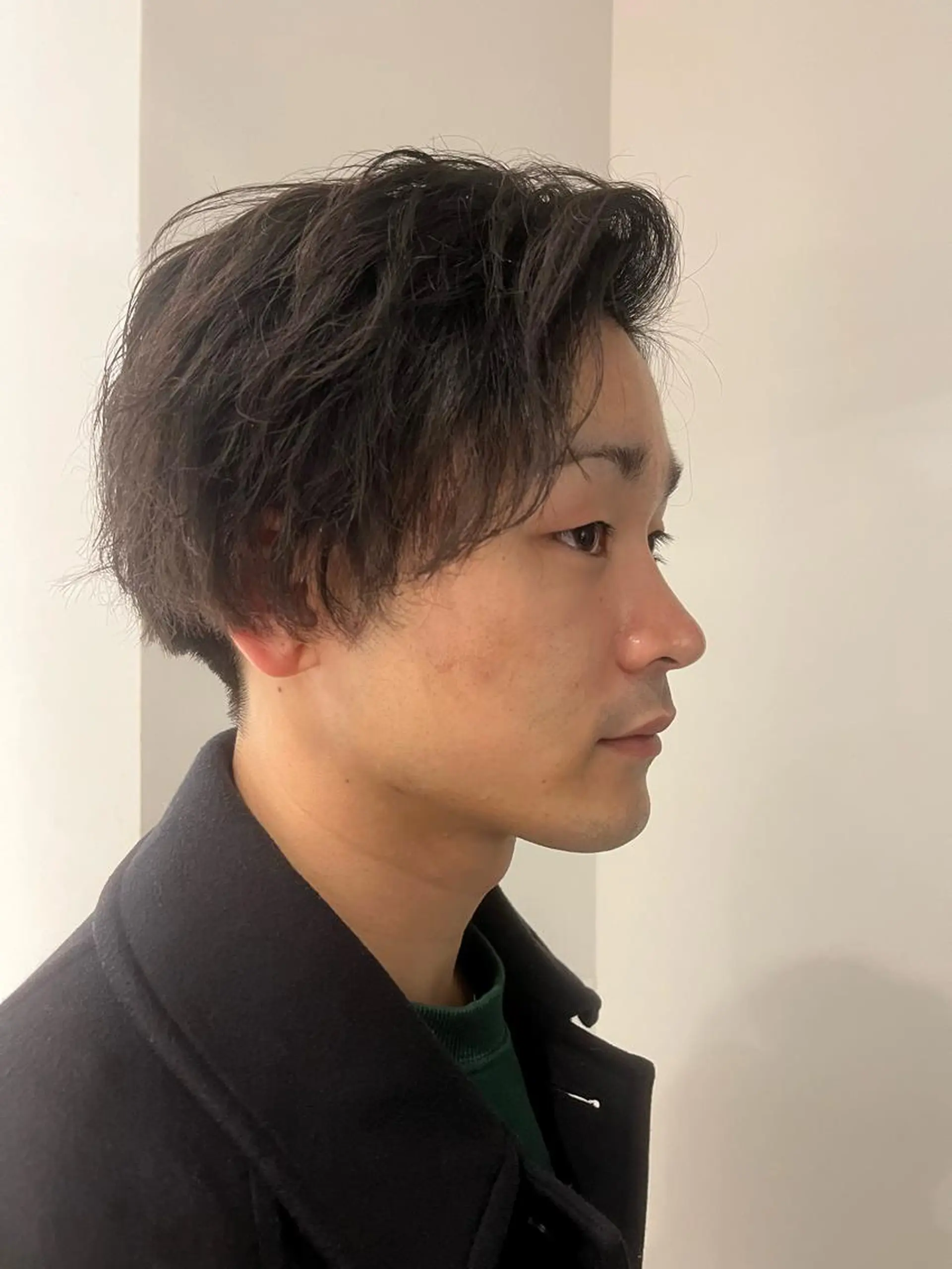 メンズ 髪質改善/縮毛矯正 艶カラー/珠聡のヘアスタイル