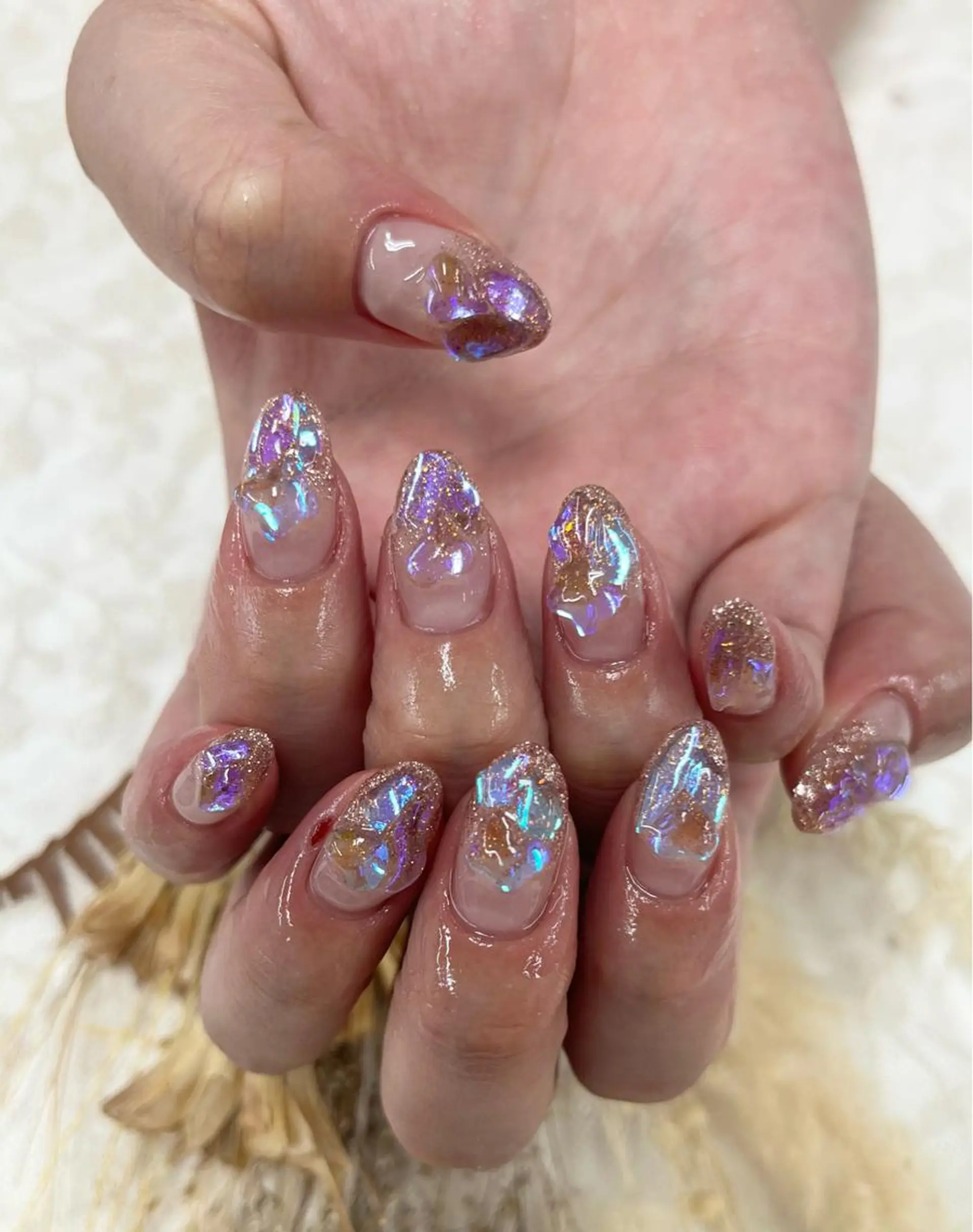 ネイル ストーンネイル Basic町田本店 Suzunaのネイルデザイン