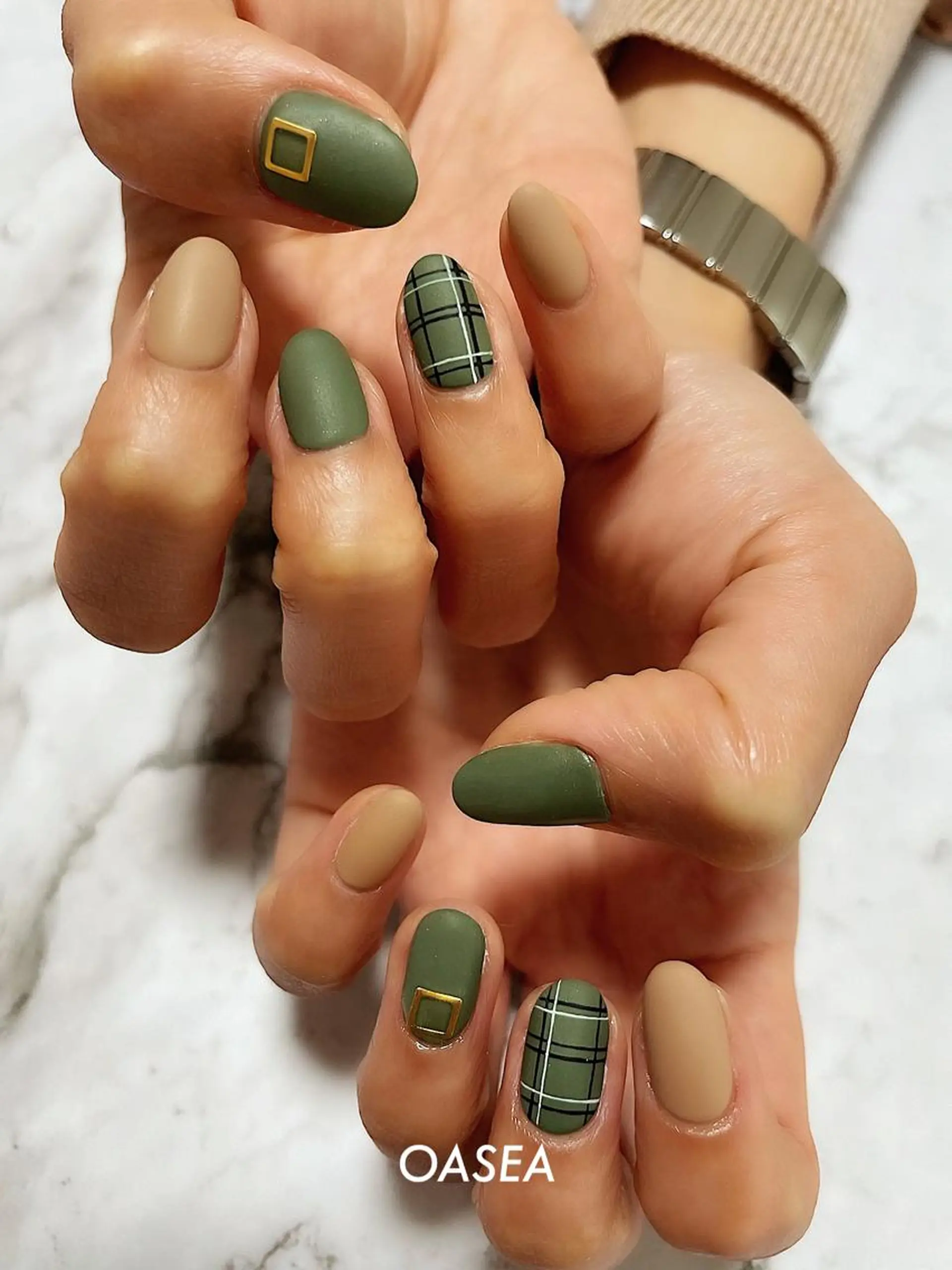 ネイル ハンドネイル 🌞💜 KAORI 🌴のネイルデザイン