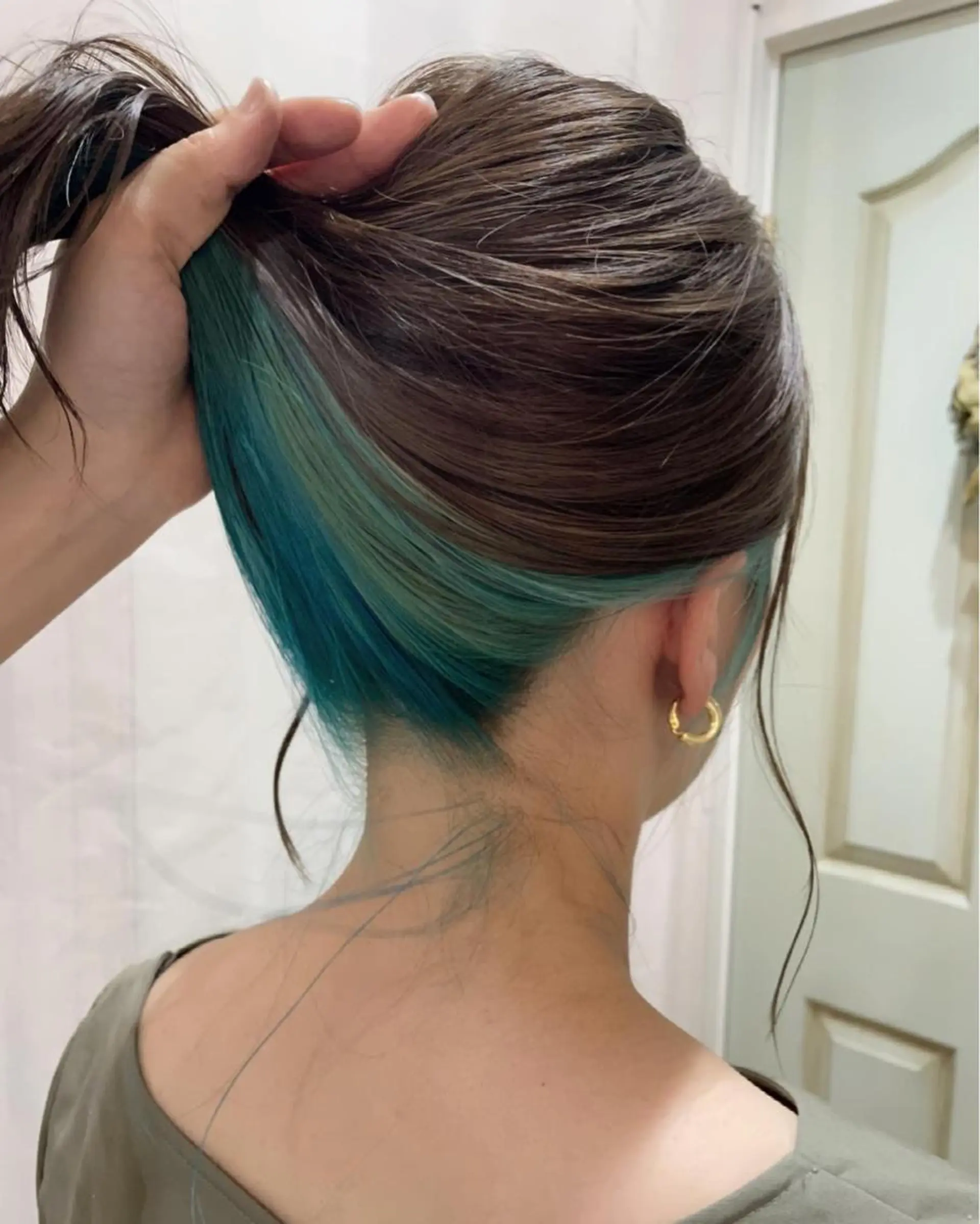 カラー 山形 ゆりのヘアスタイル