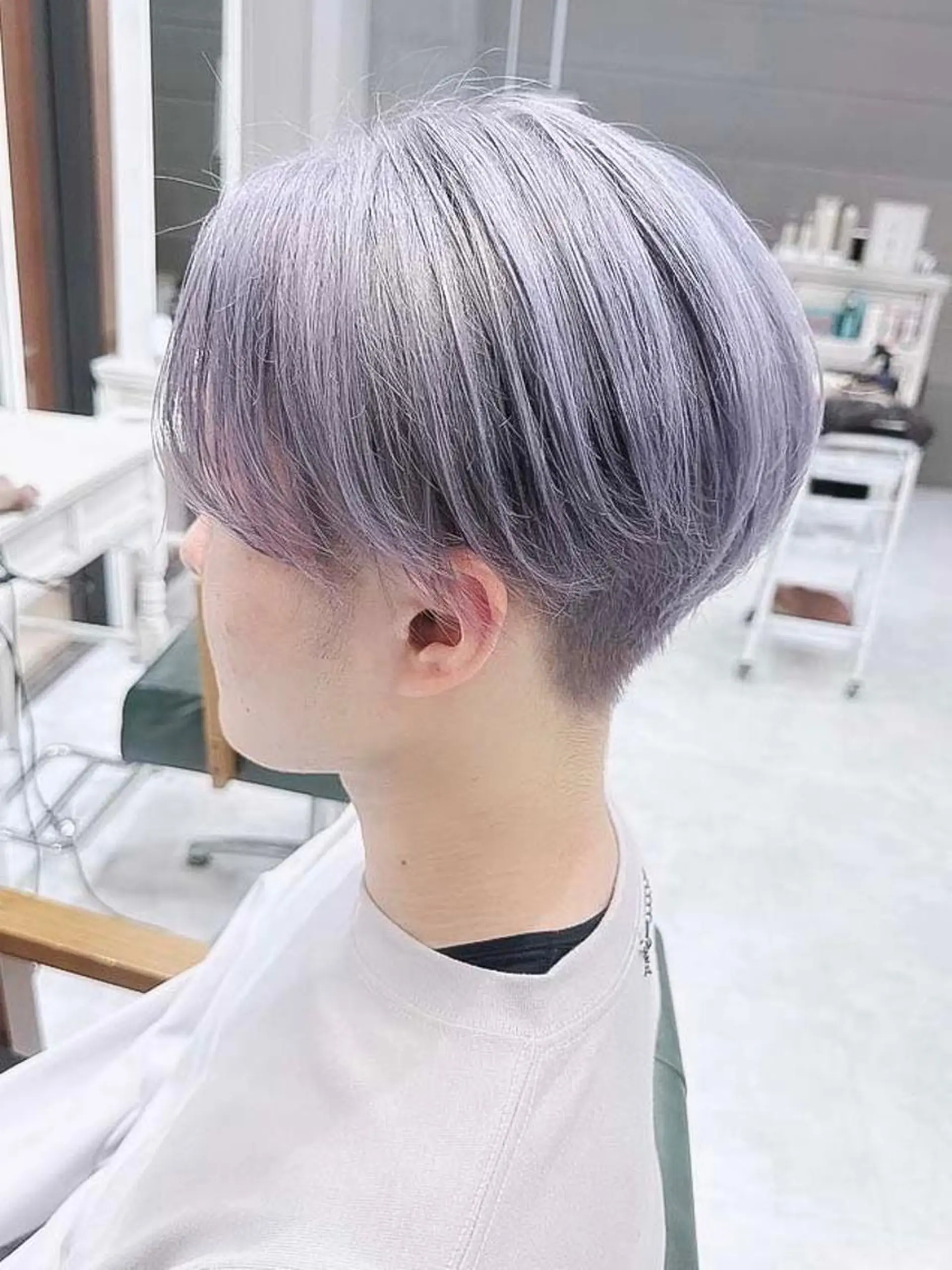 メンズ カラー メンズブリーチ メンズハイトーン マッシュ ブリーチ ダブルカラー DAYS Men’sのヘアスタイル