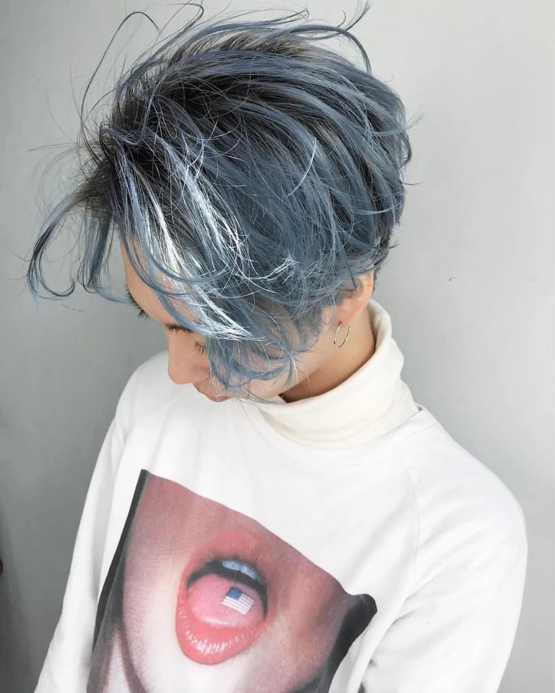 カラー メンズ ブリーチなし透明感 艶🌟YOSHIKIのヘアスタイル