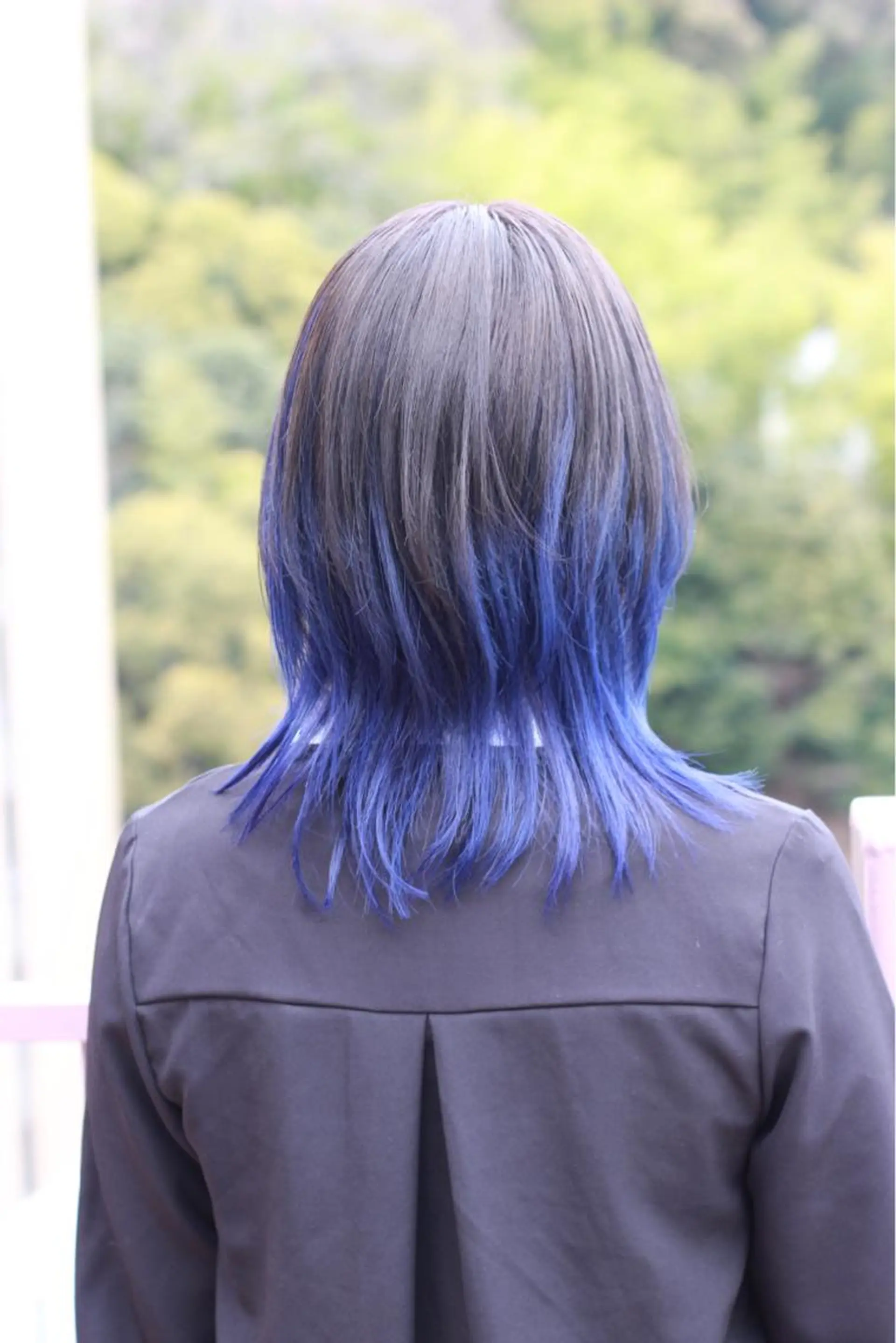 ミディアム カラー ブルーカラー インナーカラー ヘアカラー Viage （ビアージュ）のヘアスタイル