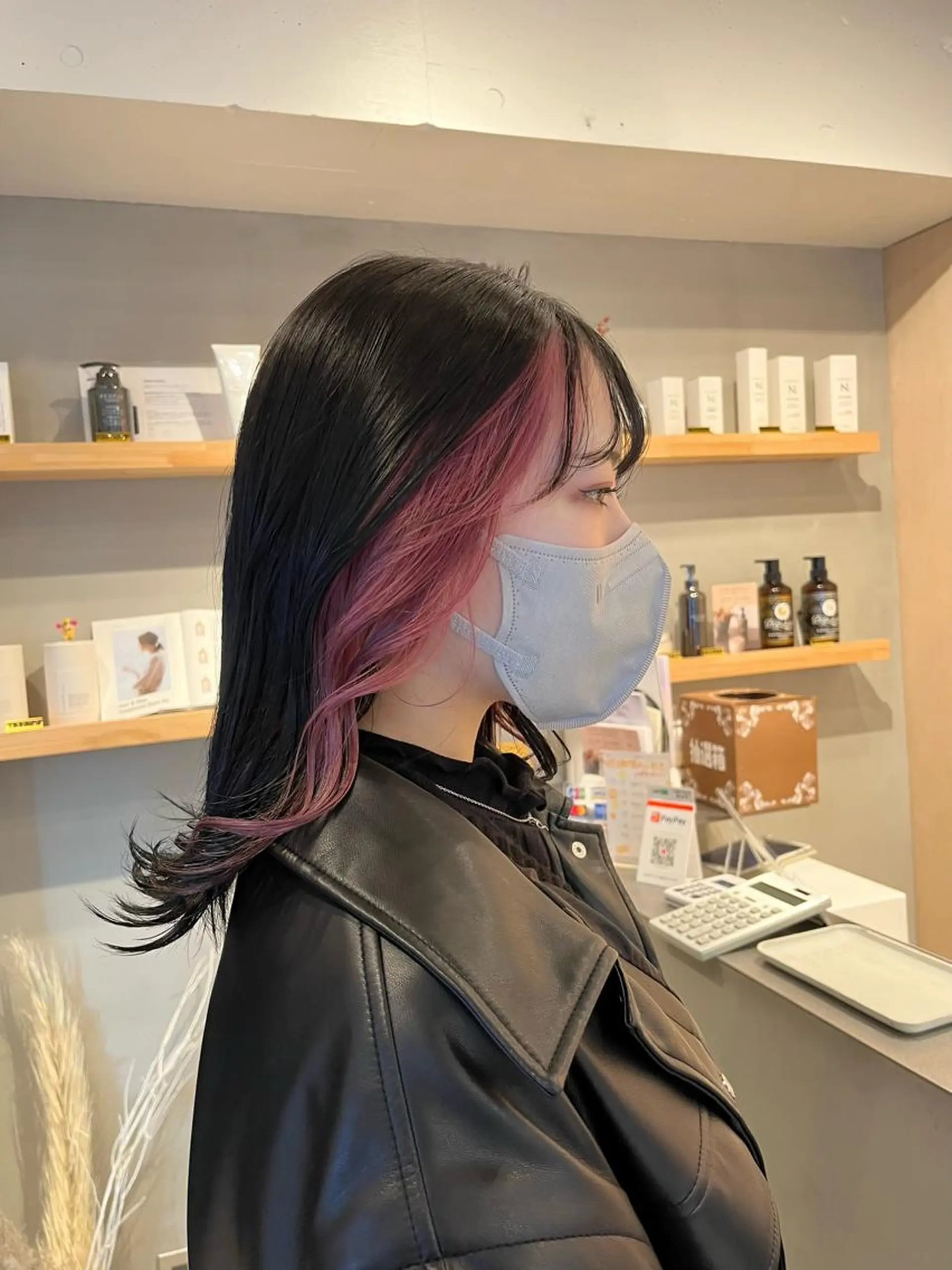 セミロング ヘアカラー トリートメント 🌙透明感カラー✖︎ カンナ🌙のヘアスタイル