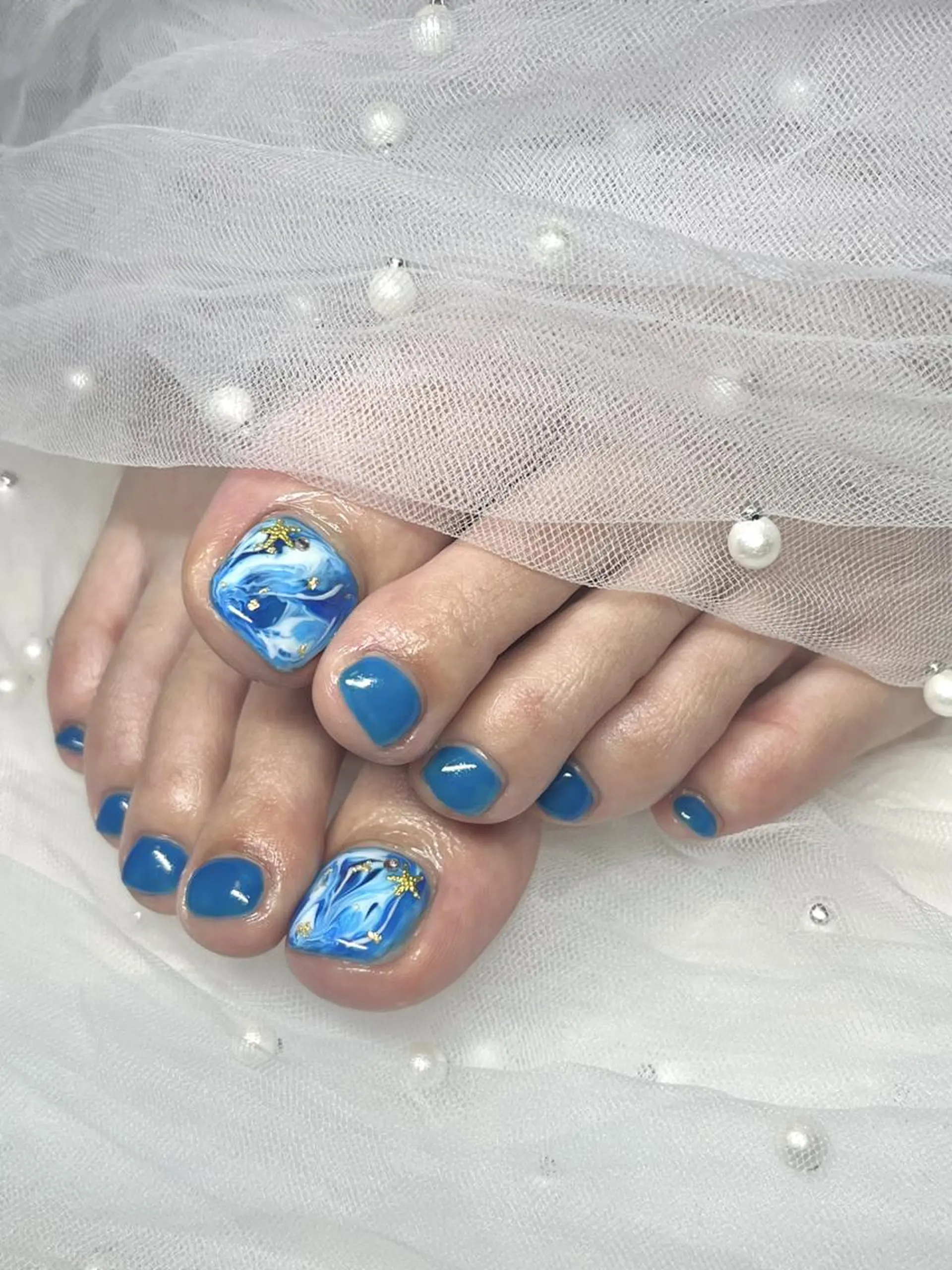 ネイル フットネイル Ribbon佐野店 小泉のネイルデザイン