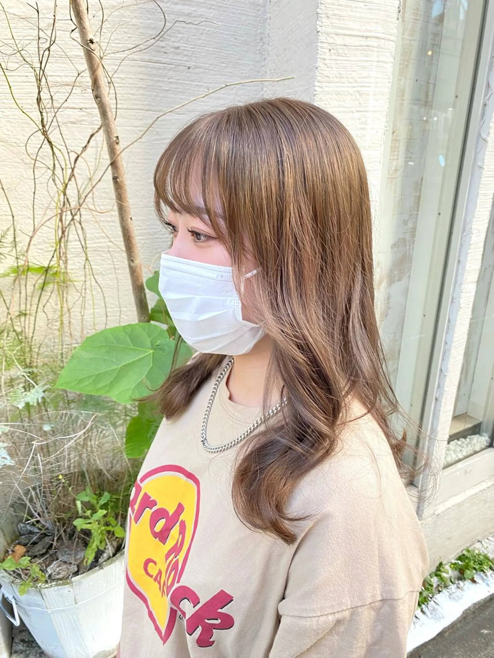 セミロング カラー ヘアカラー uros.所属・メンズパーマ/ エクステ🌞セナのヘアスタイル