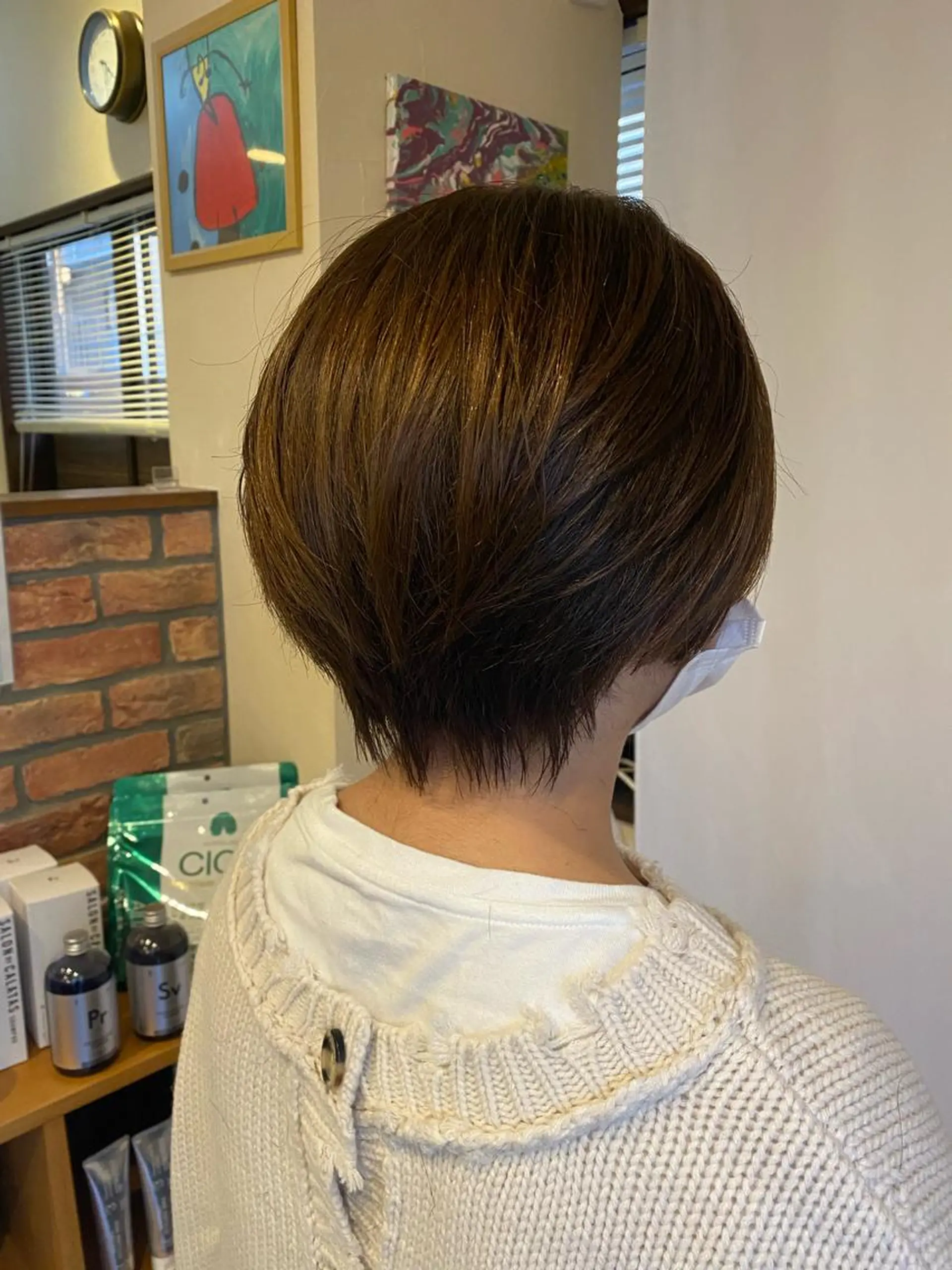 ショート 柴山 美芽のヘアスタイル