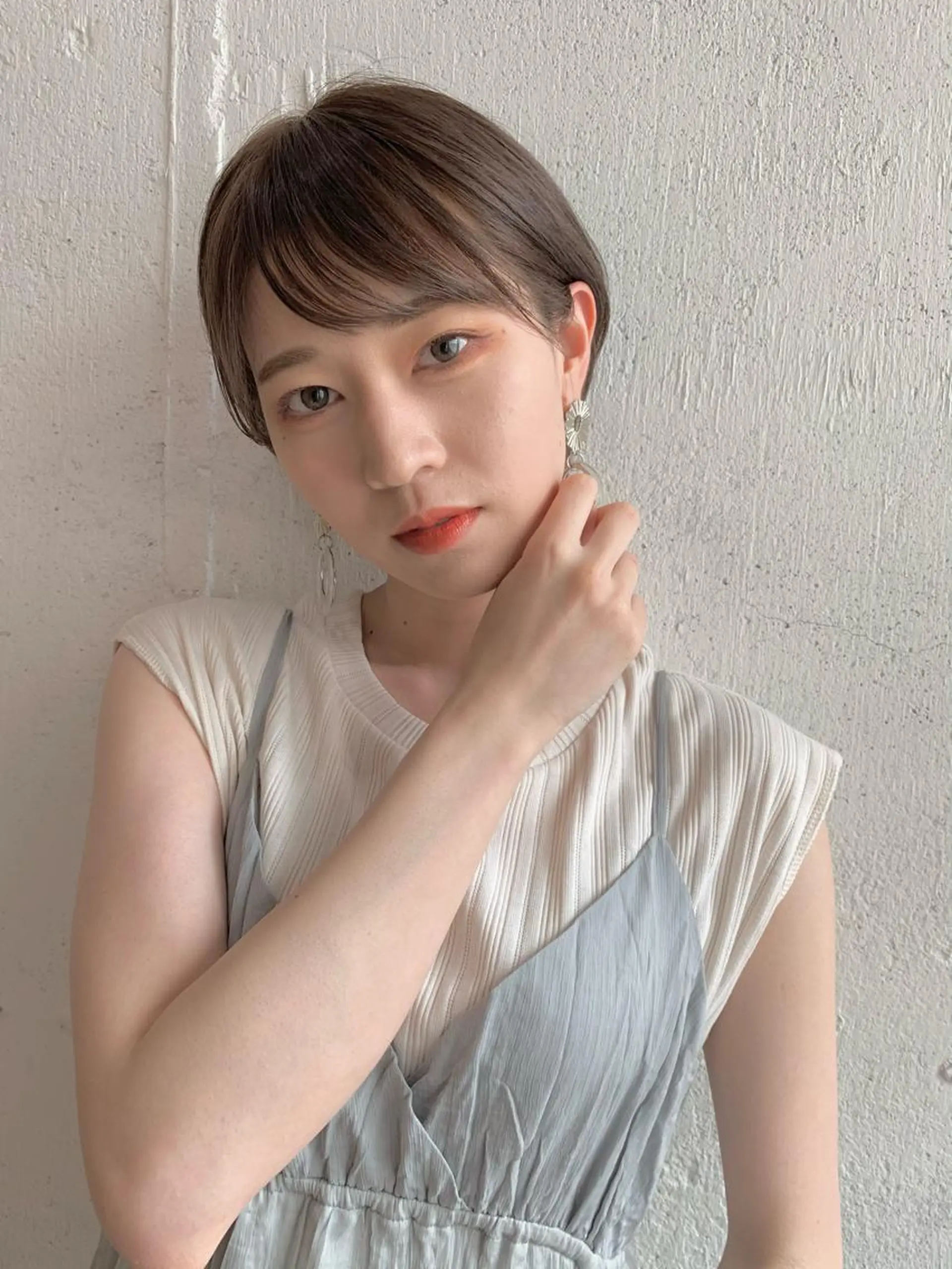 ショート カラー Fuuu《フゥ》所属・シノザキ シンゴのヘアスタイル