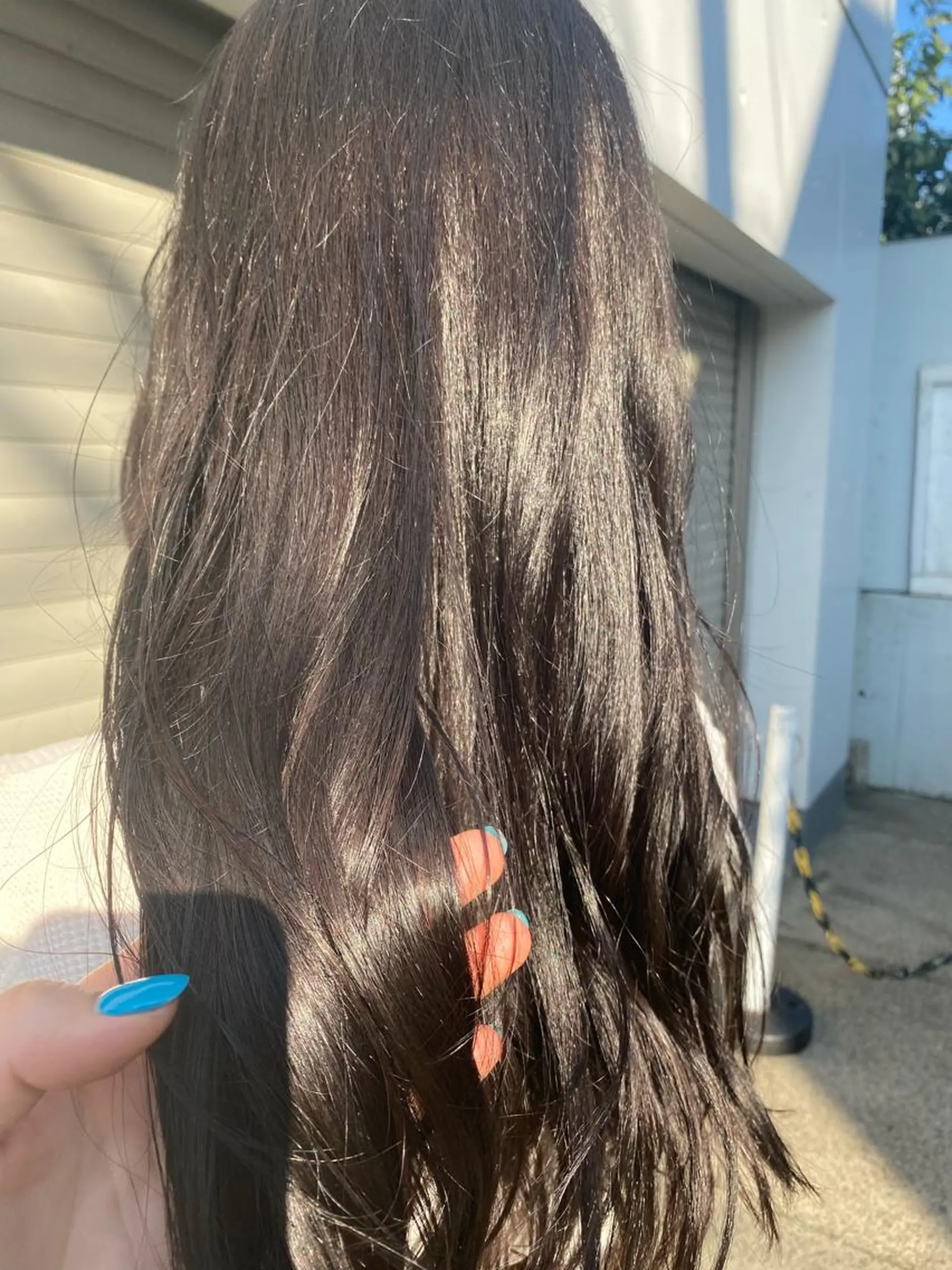 ロング カラー アッシュ お任せヘア☘️☘️ 及川渚のヘアスタイル