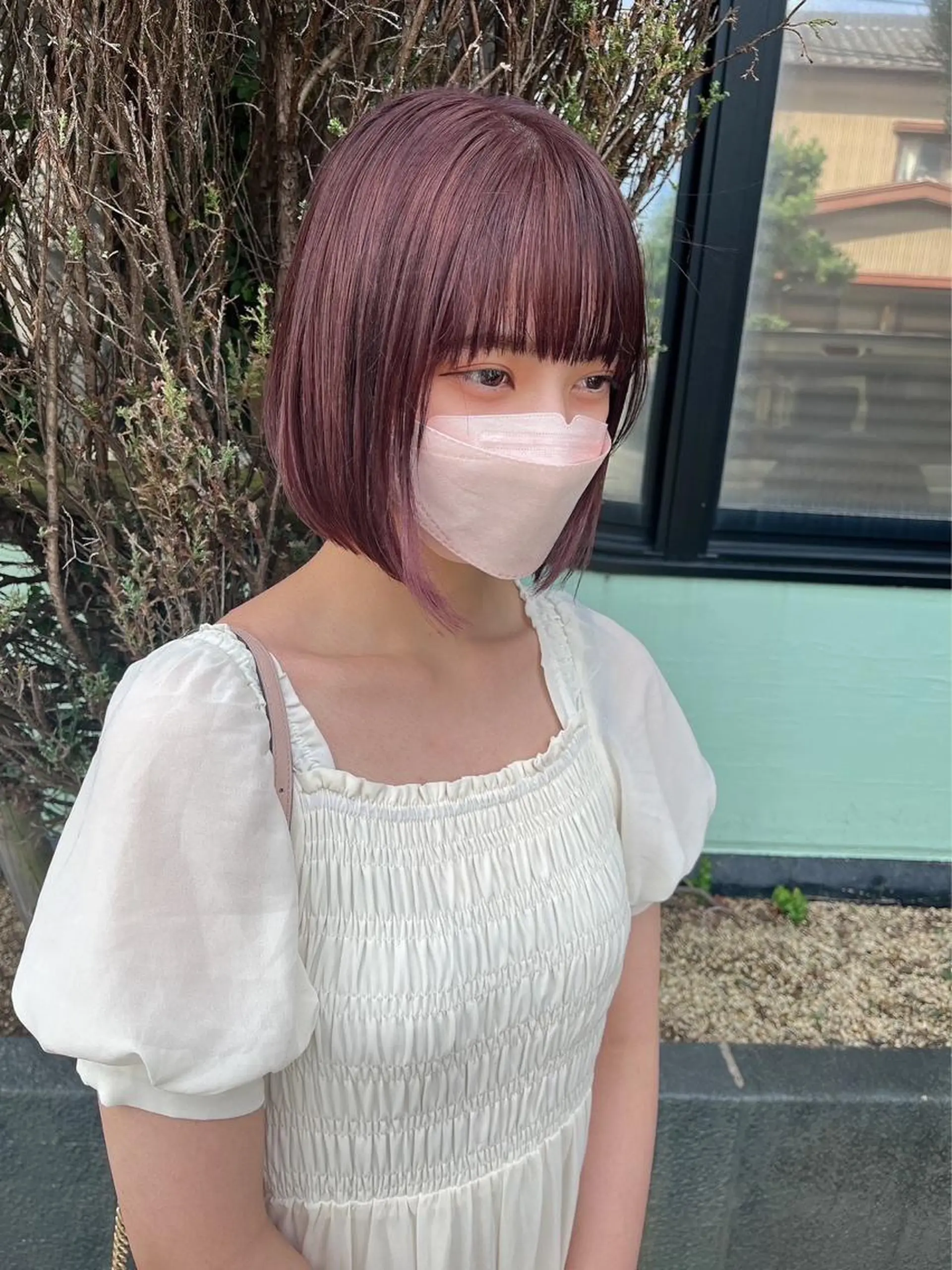 カラー バレイヤージュ ブリーチ ケアブリーチ 透明感カラー デザインカラー ミシェル /韓国ヘア🕊️のヘアスタイル