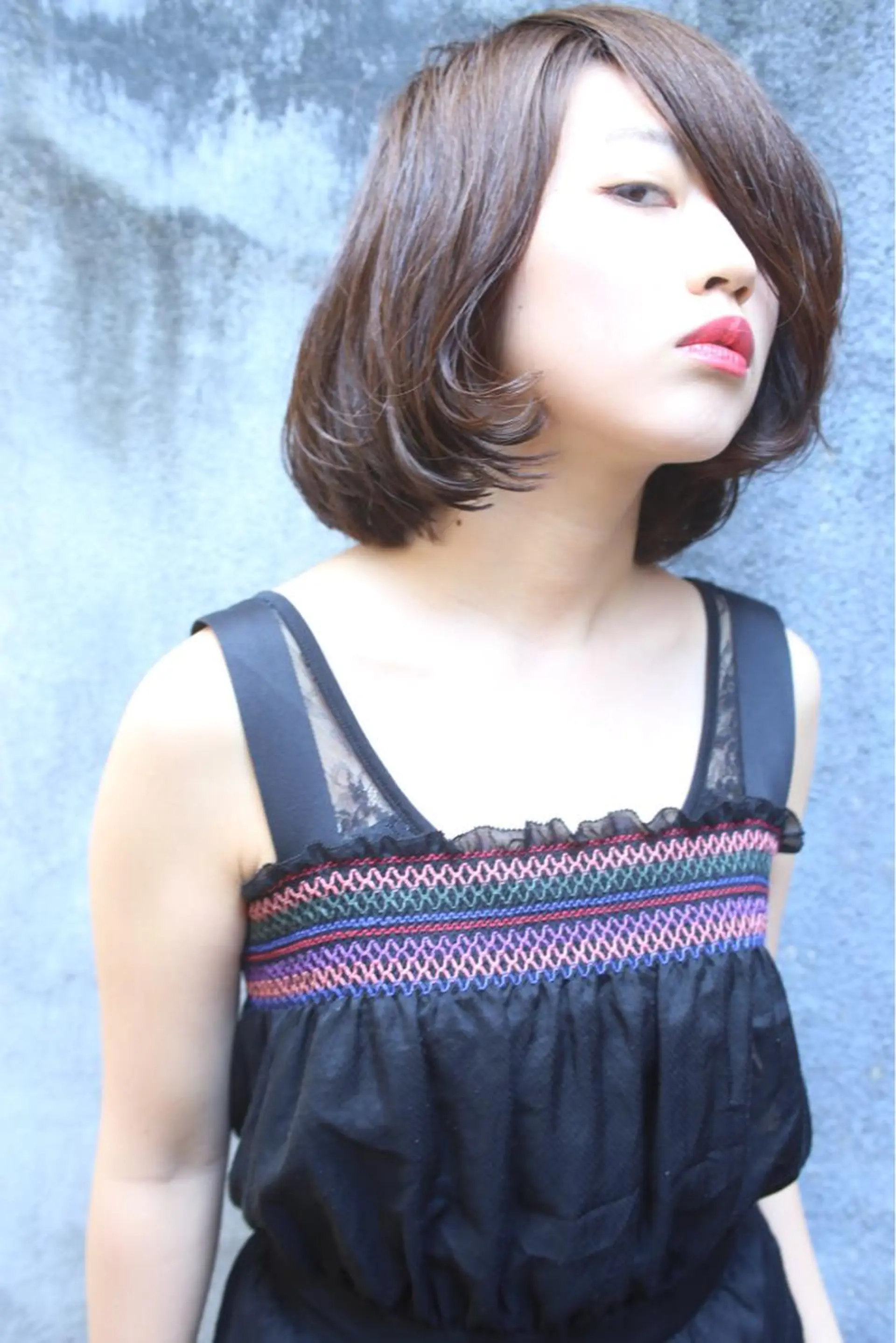 ショート カラー vato マンツーマンサロンのヘアスタイル