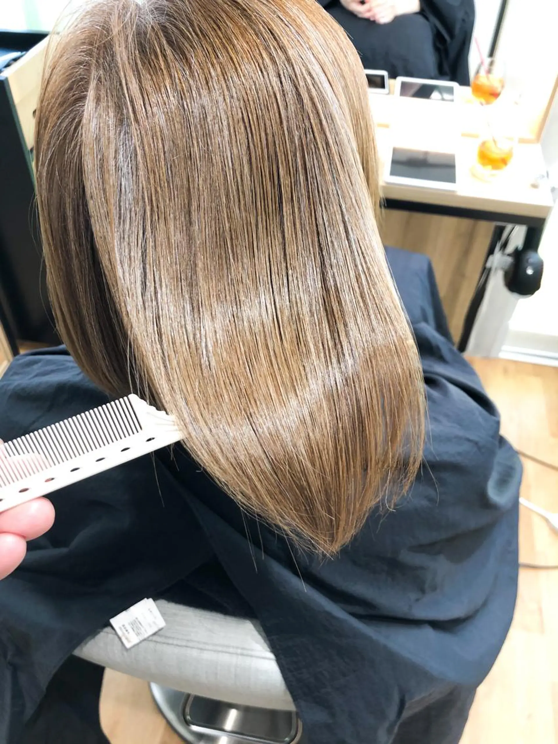 ミディアム カラー 髪質改善 ヘアカラー トリートメント ヘッドスパ 髪質改善 suzukiのヘアスタイル