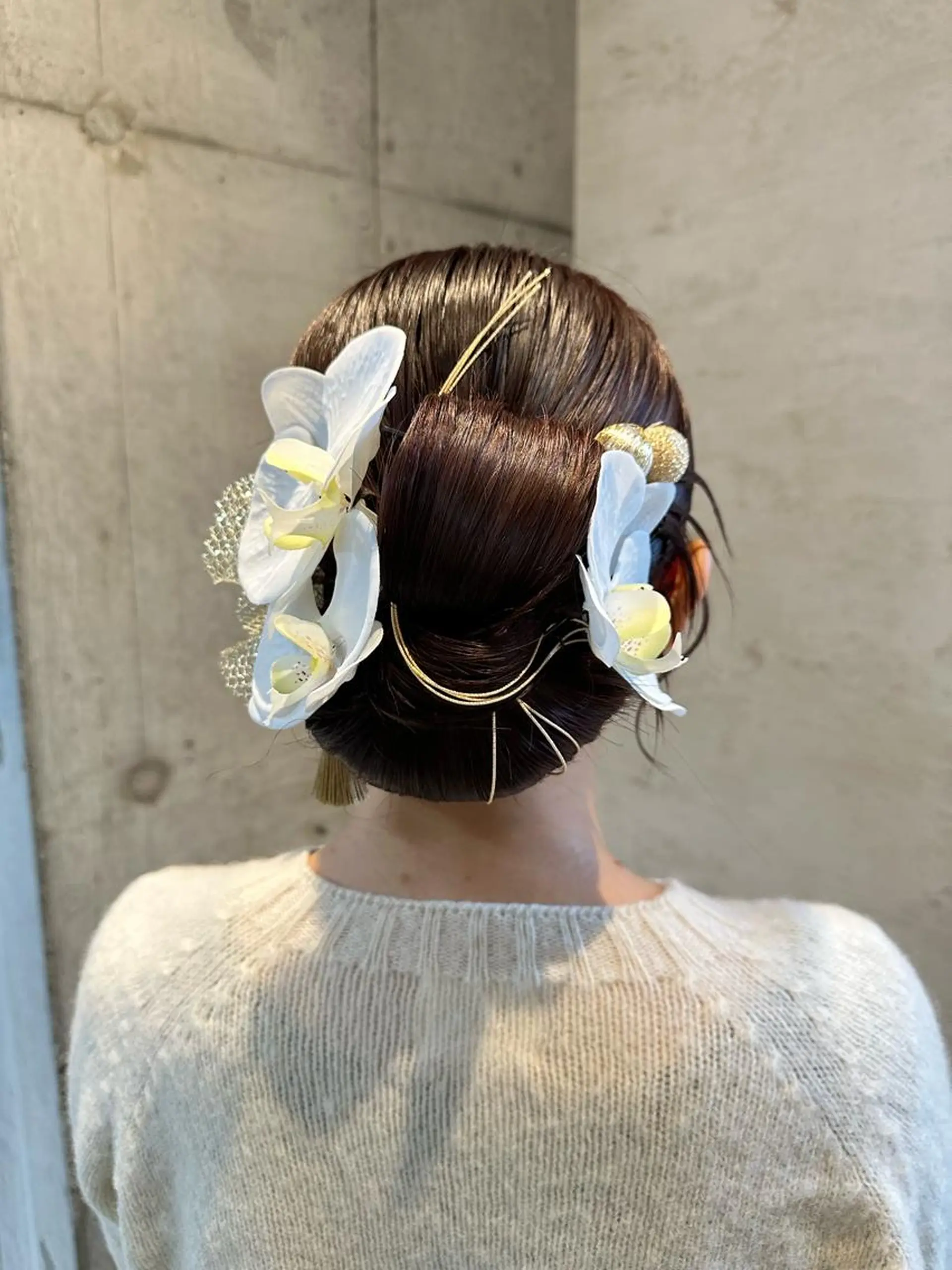 セミロング ヘアアレンジ 女性に人気♪ はやしほのかのヘアスタイル