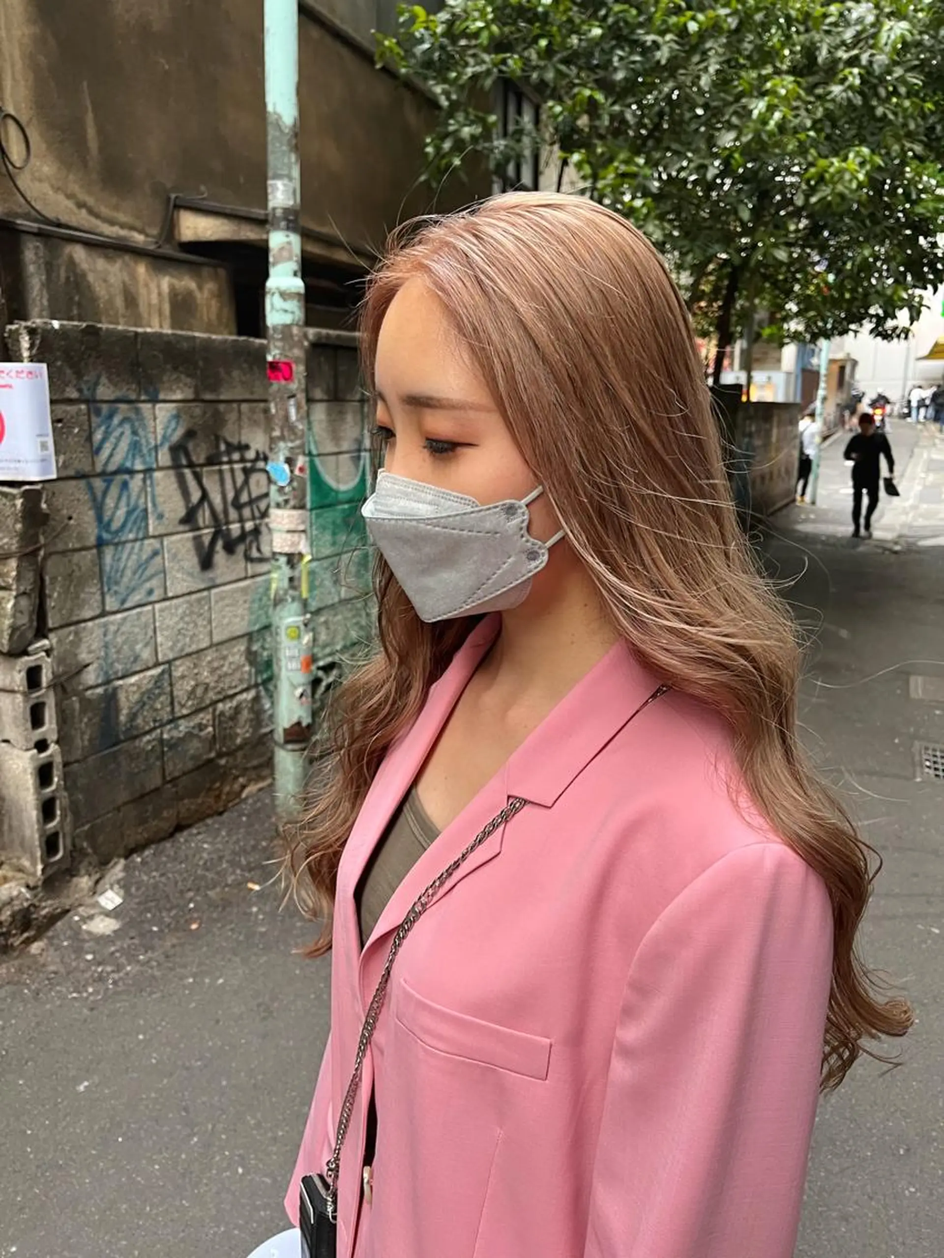 ロング カラー パーマ ヘアアレンジ メンズ 💎髪質改善特化💎 RUITOのヘアスタイル