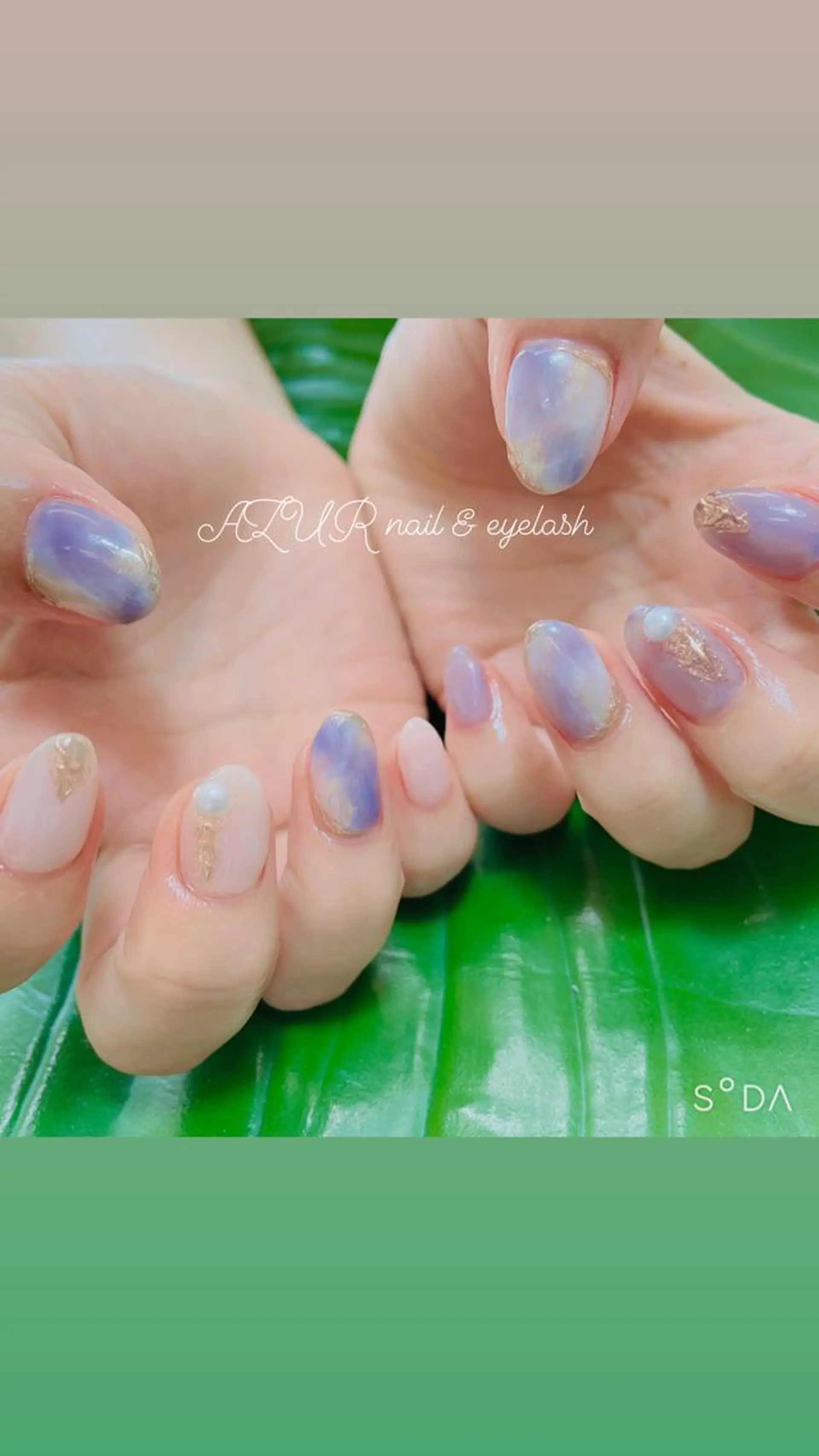 ネイル AZUR N&eyelashのネイルデザイン