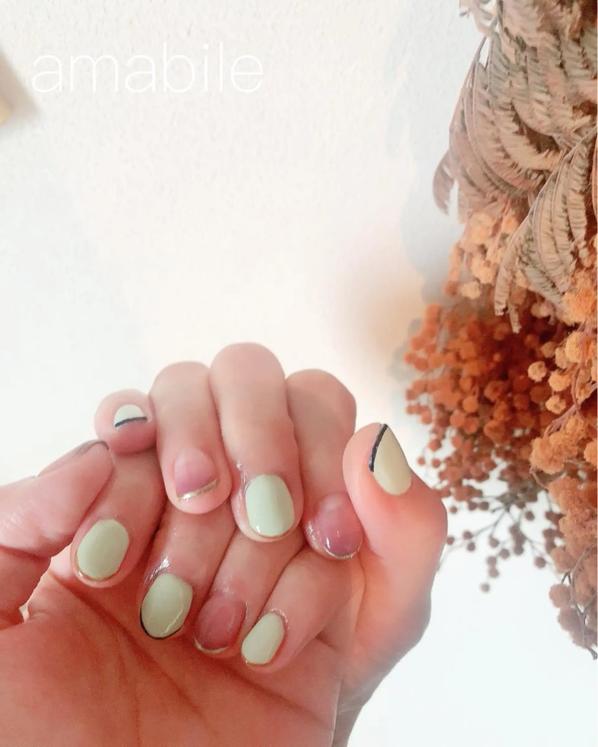 ネイル amabile nailのネイルデザイン