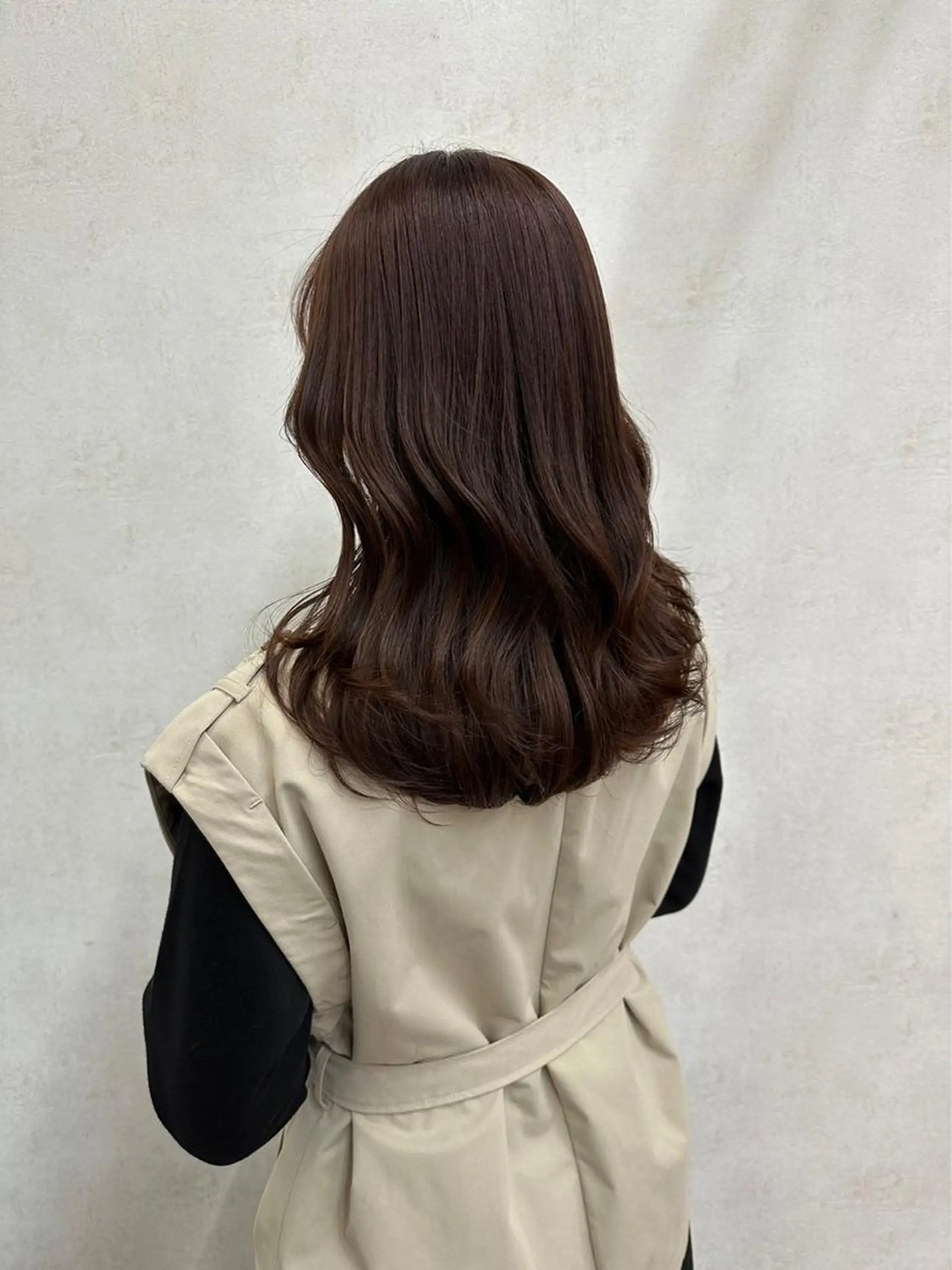 セミロング カラー 寒色 ♡ レイヤー ┊︎miyuのヘアスタイル