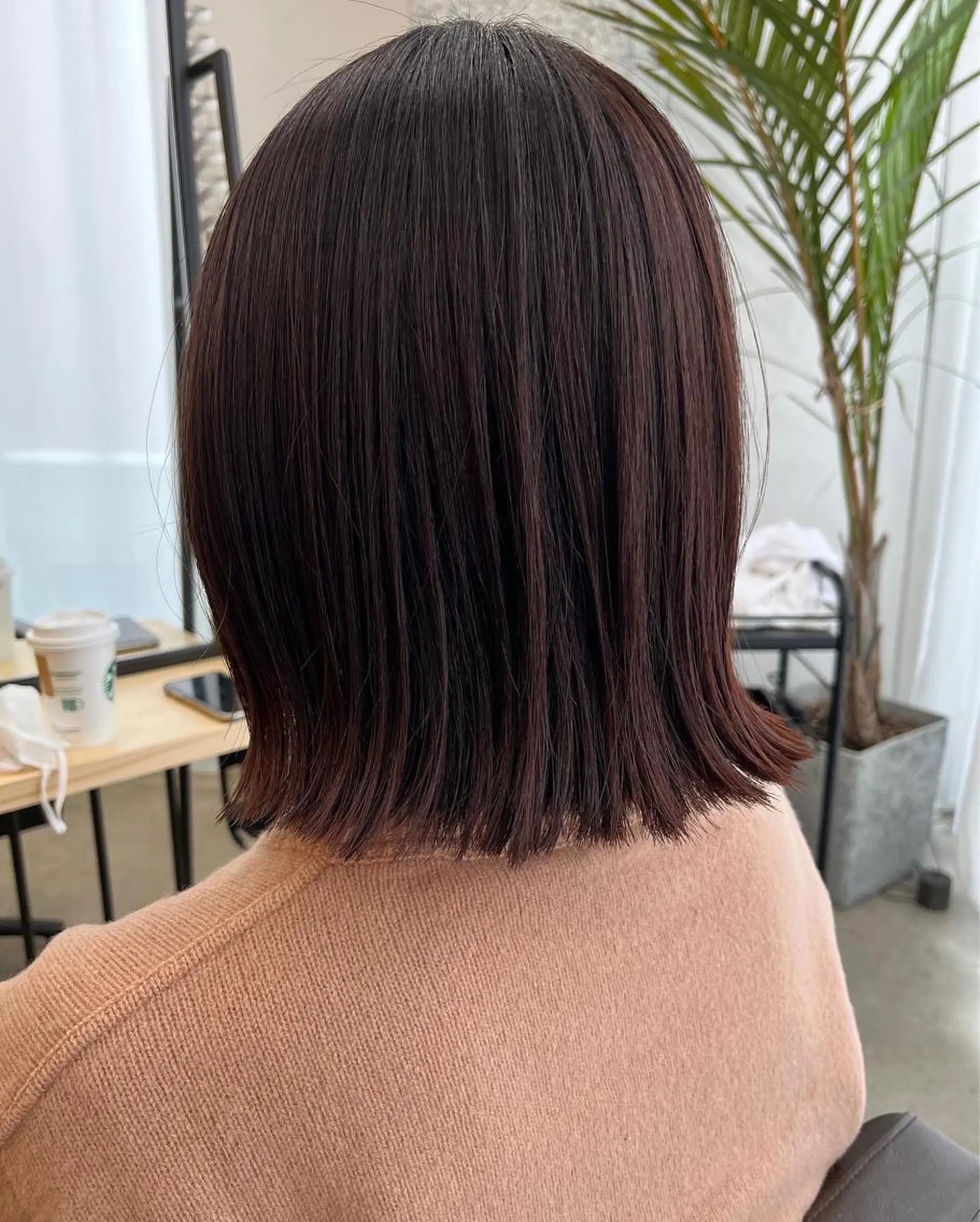 ミディアム 山田 勇真のヘアスタイル