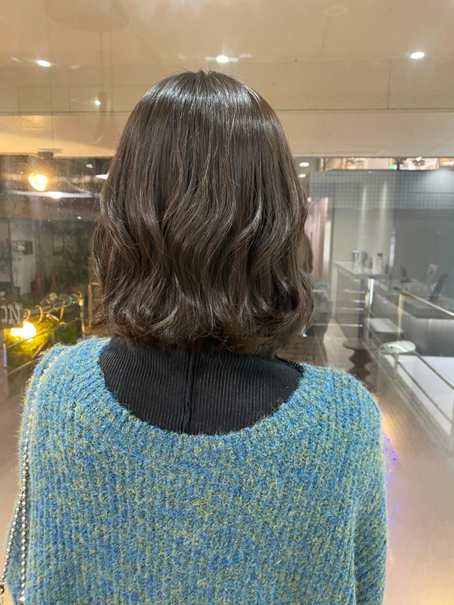 ミディアム COALL nex the salon所属・Riria✨ 透明感カラーのヘアスタイル