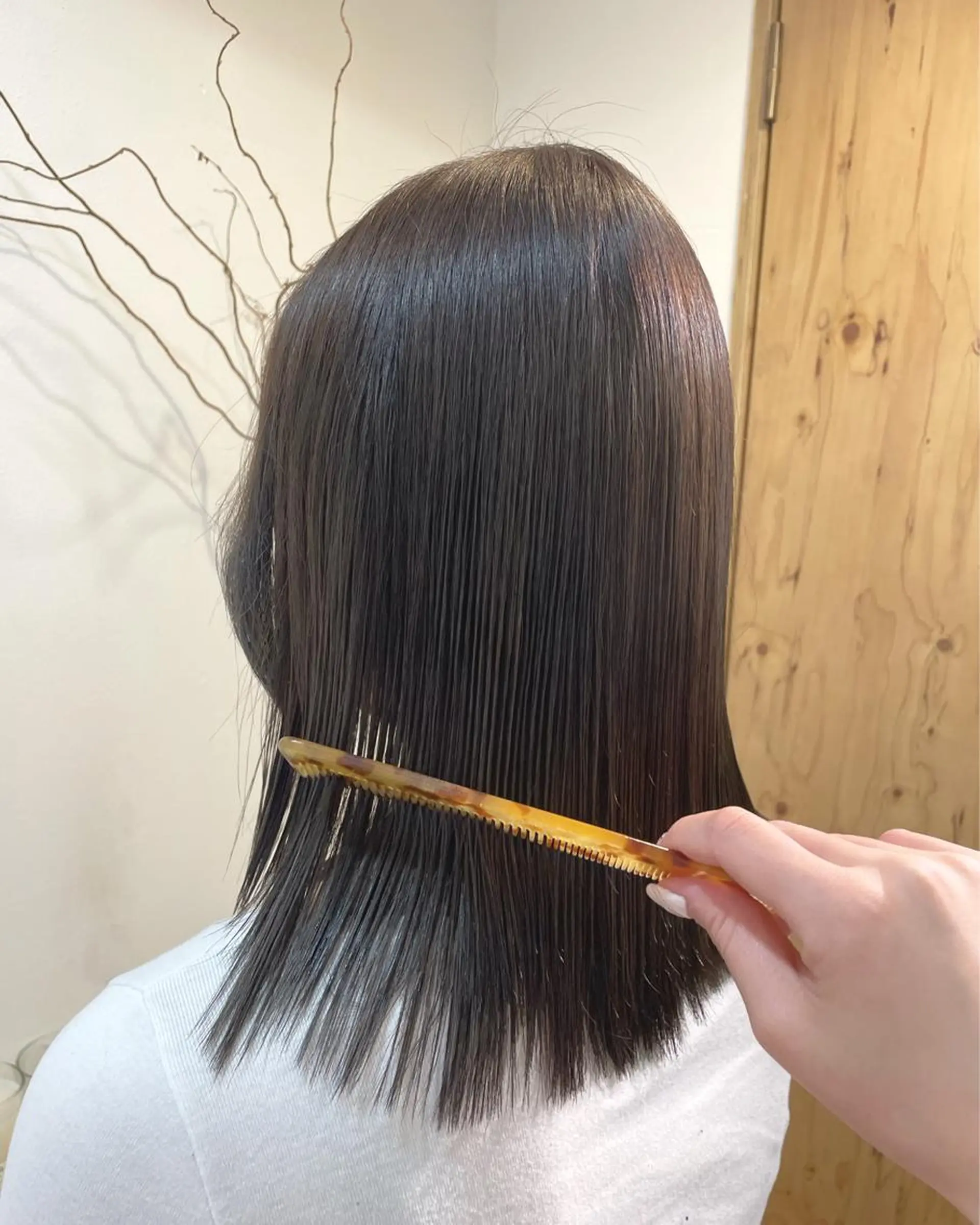 ミディアム ヘアカラー sakura🌸 レイヤー/韓国ヘアのヘアスタイル