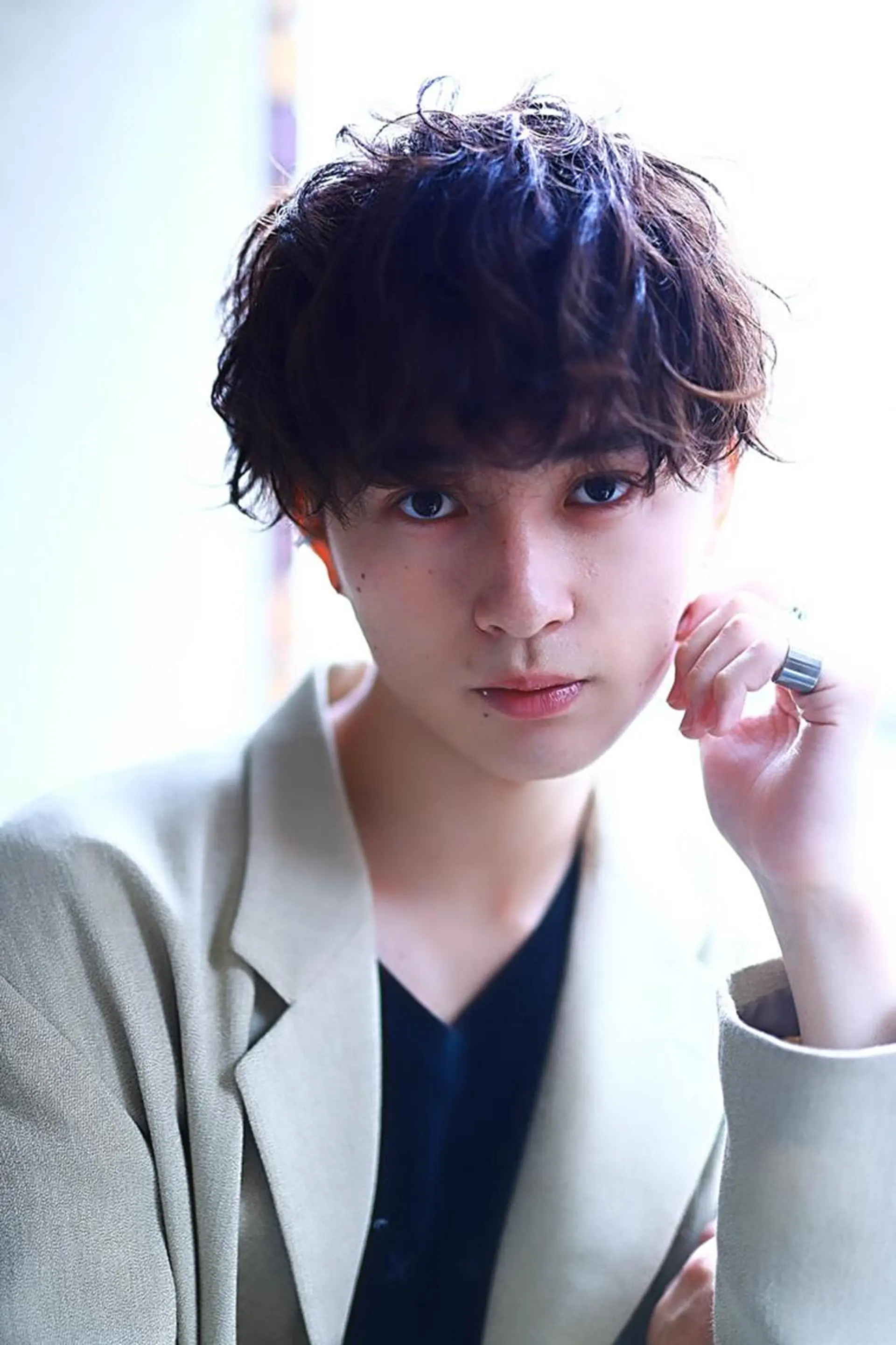 ショート メンズ カラー パーマ メンズブリーチ メンズハイライト メンズインナーカラー ブリーチ ケアブリーチ N° il duca 札幌のヘアスタイル