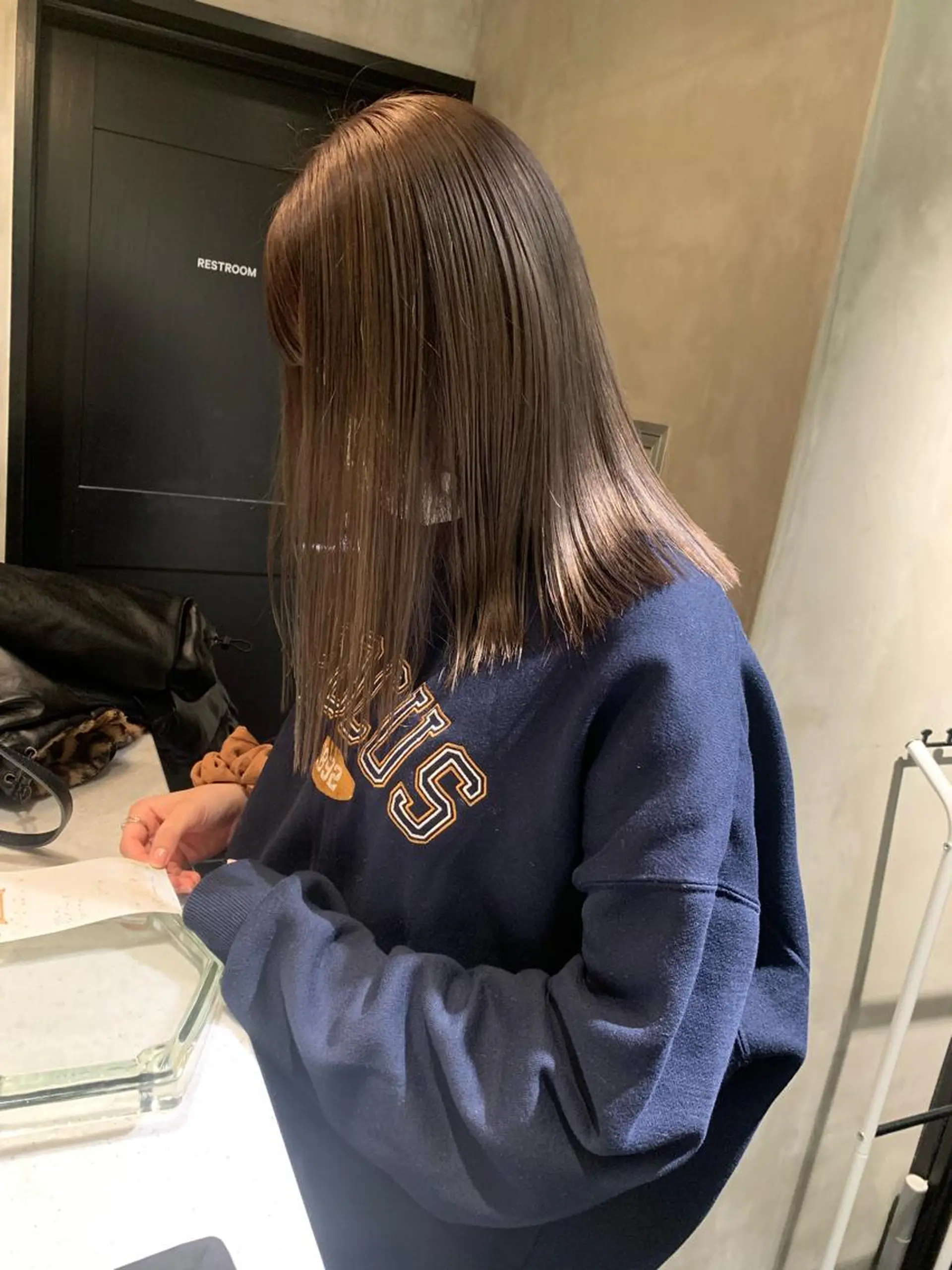 セミロング カラー ヘアカラー トリートメント アンニュイヘア🪽 ayumiのヘアスタイル