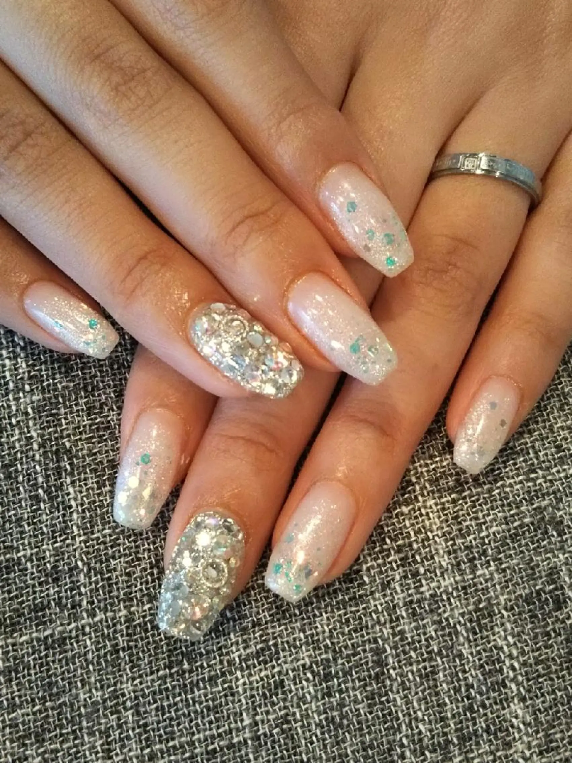 ネイル キラキラネイル ハンドネイル private salon mieのネイルデザイン