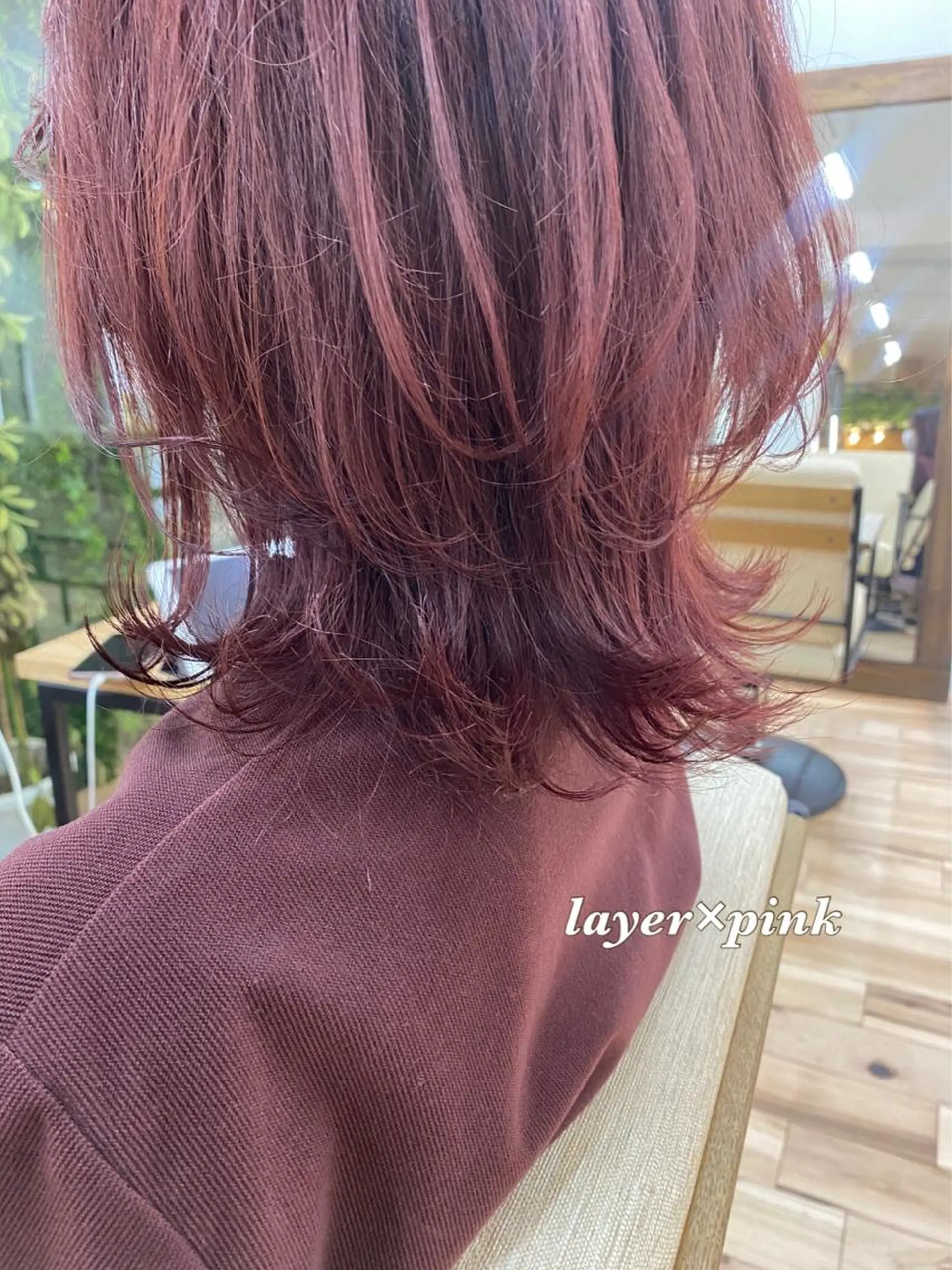 ミディアム おおつき ありかのヘアスタイル
