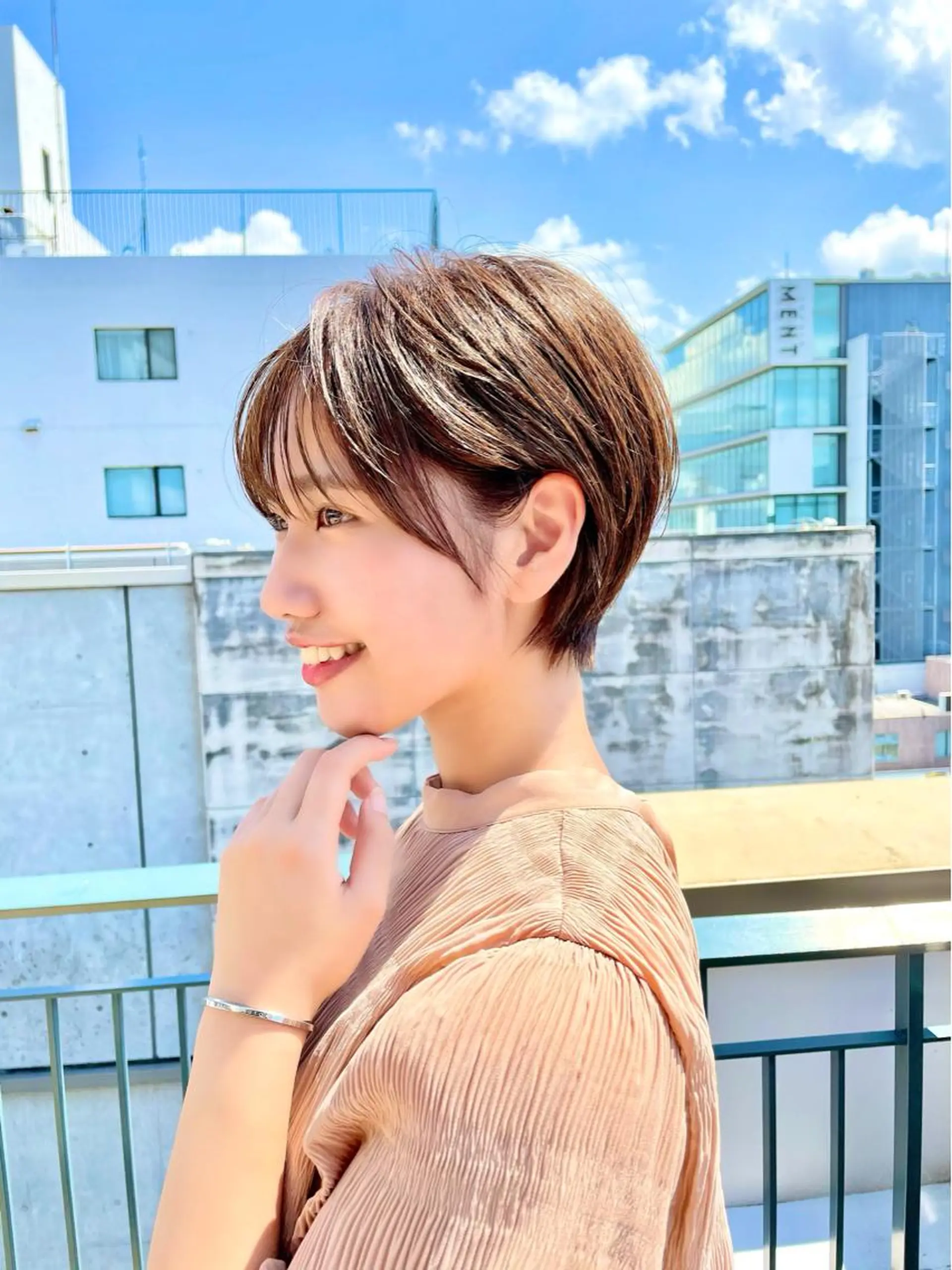 ショート 江崎 良のヘアスタイル
