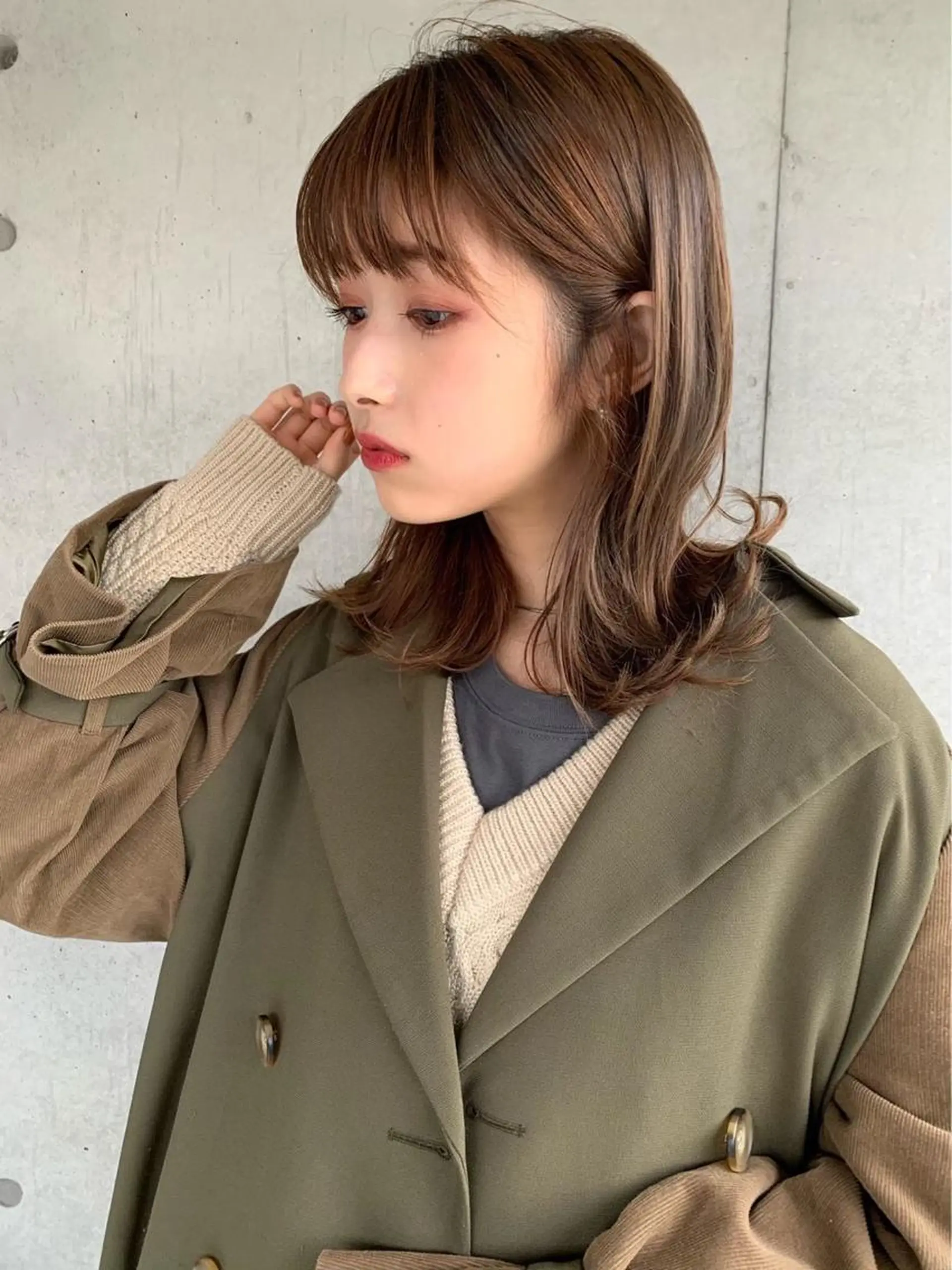 ミディアム カラー 🌼原宿JUICE／ official🌼のヘアスタイル