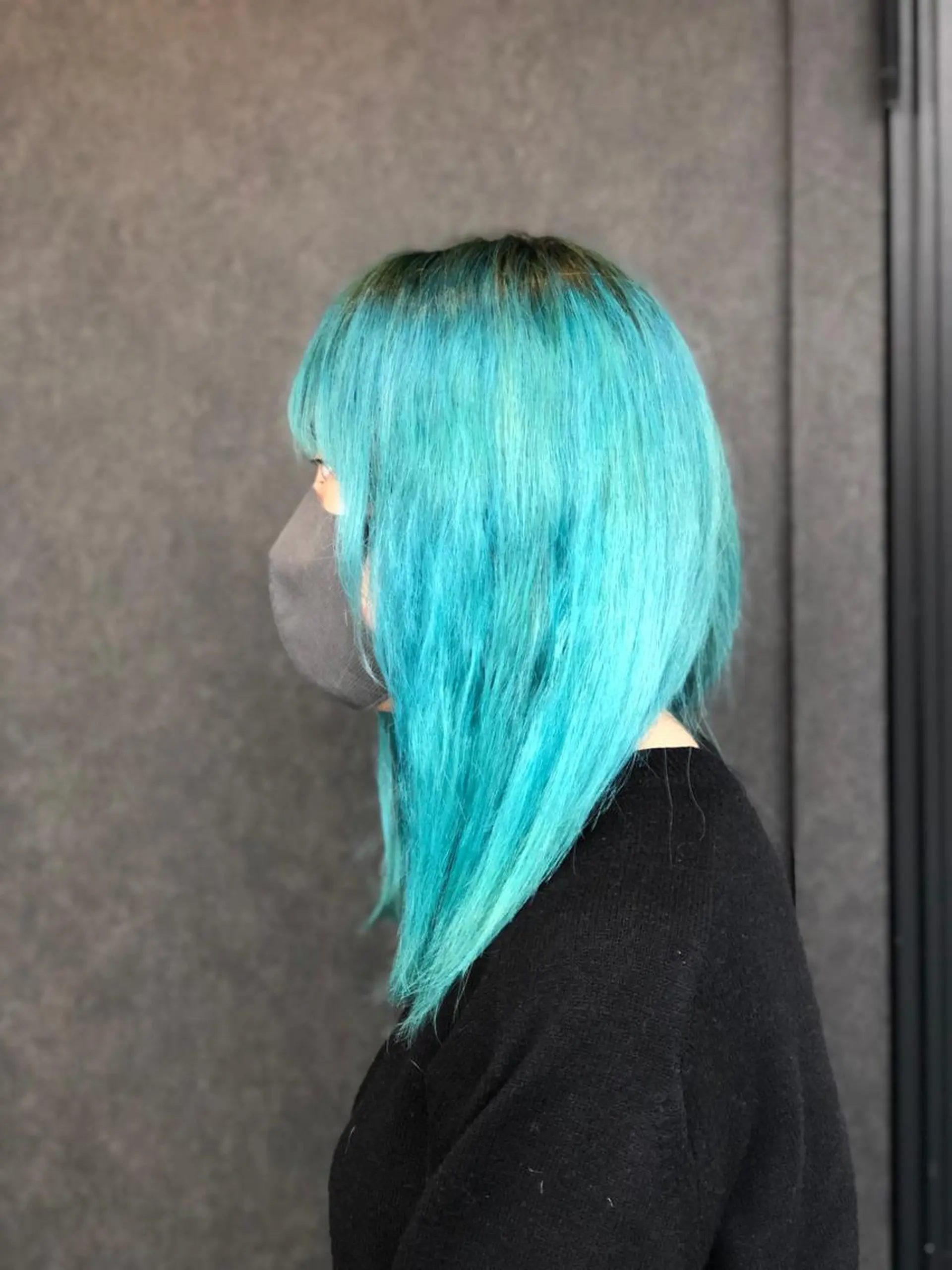 ロング カット ヘアカラー トリートメント uti所属・菊池 幹のヘアスタイル