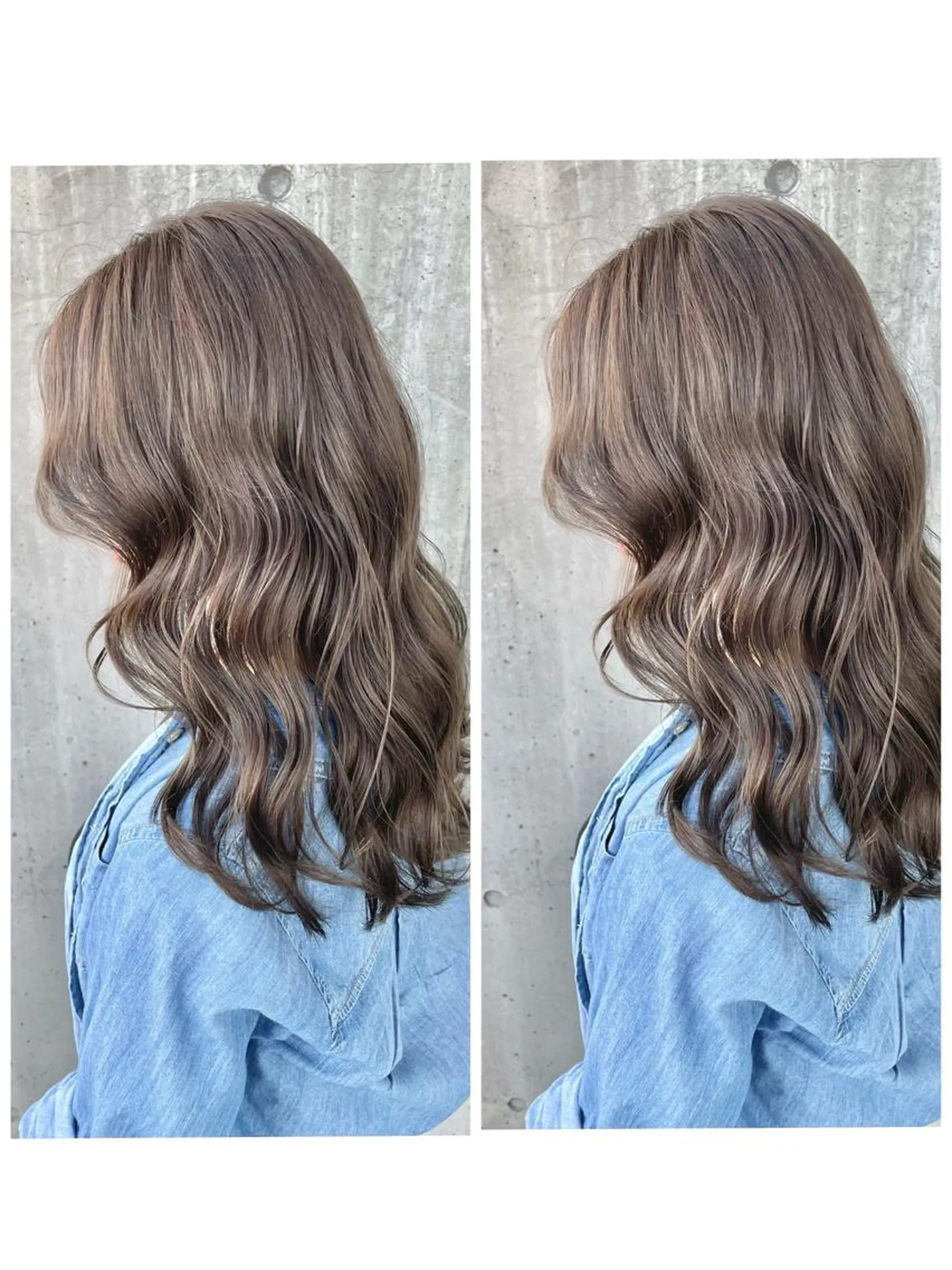 ミディアム カラー カット ヘアカラー 🌟透明感カラー 🌟松岡勇輝のヘアスタイル