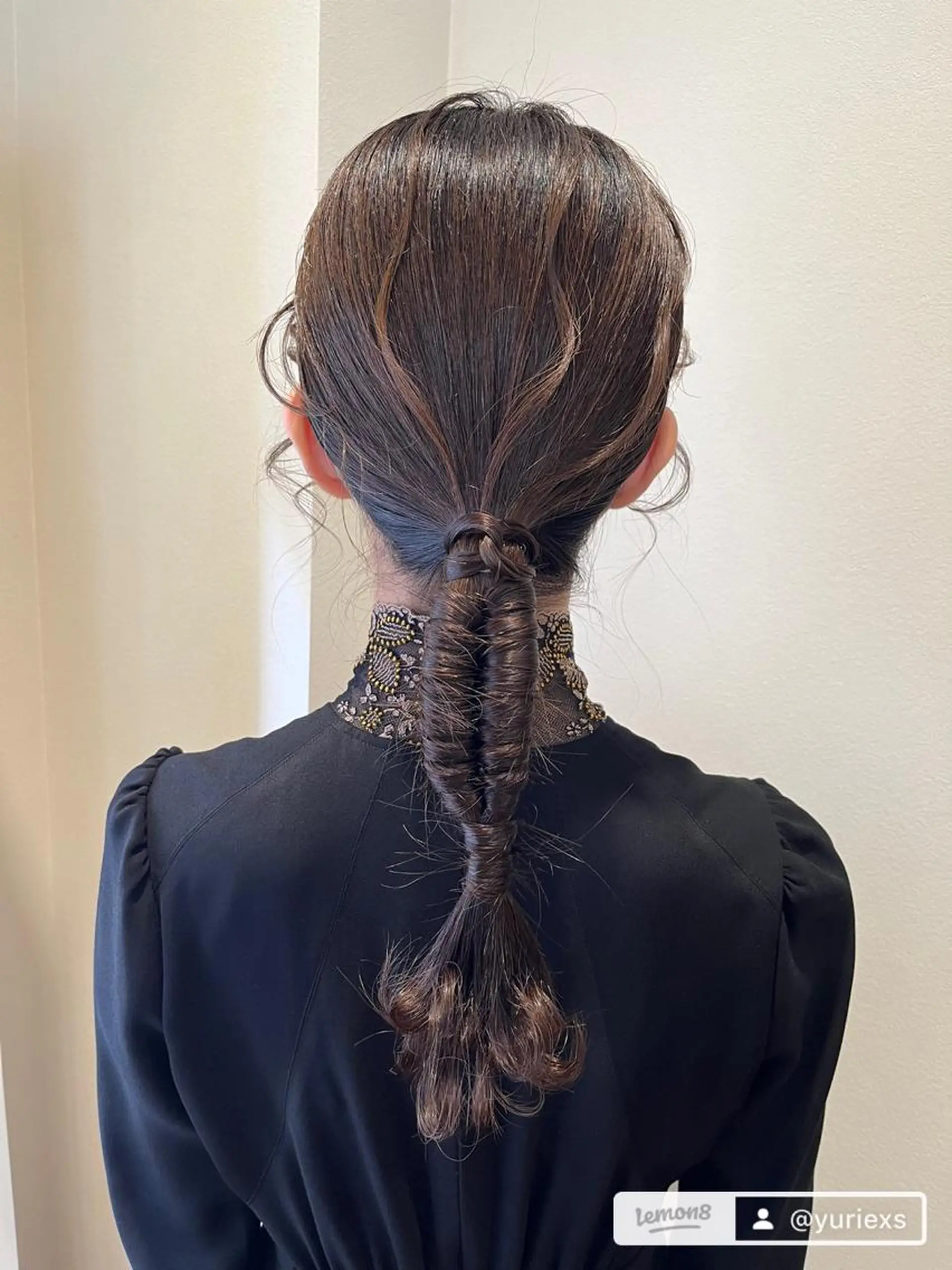 セミロング ヘアアレンジ ヘアセット サソウ ユリエ🥥のヘアスタイル