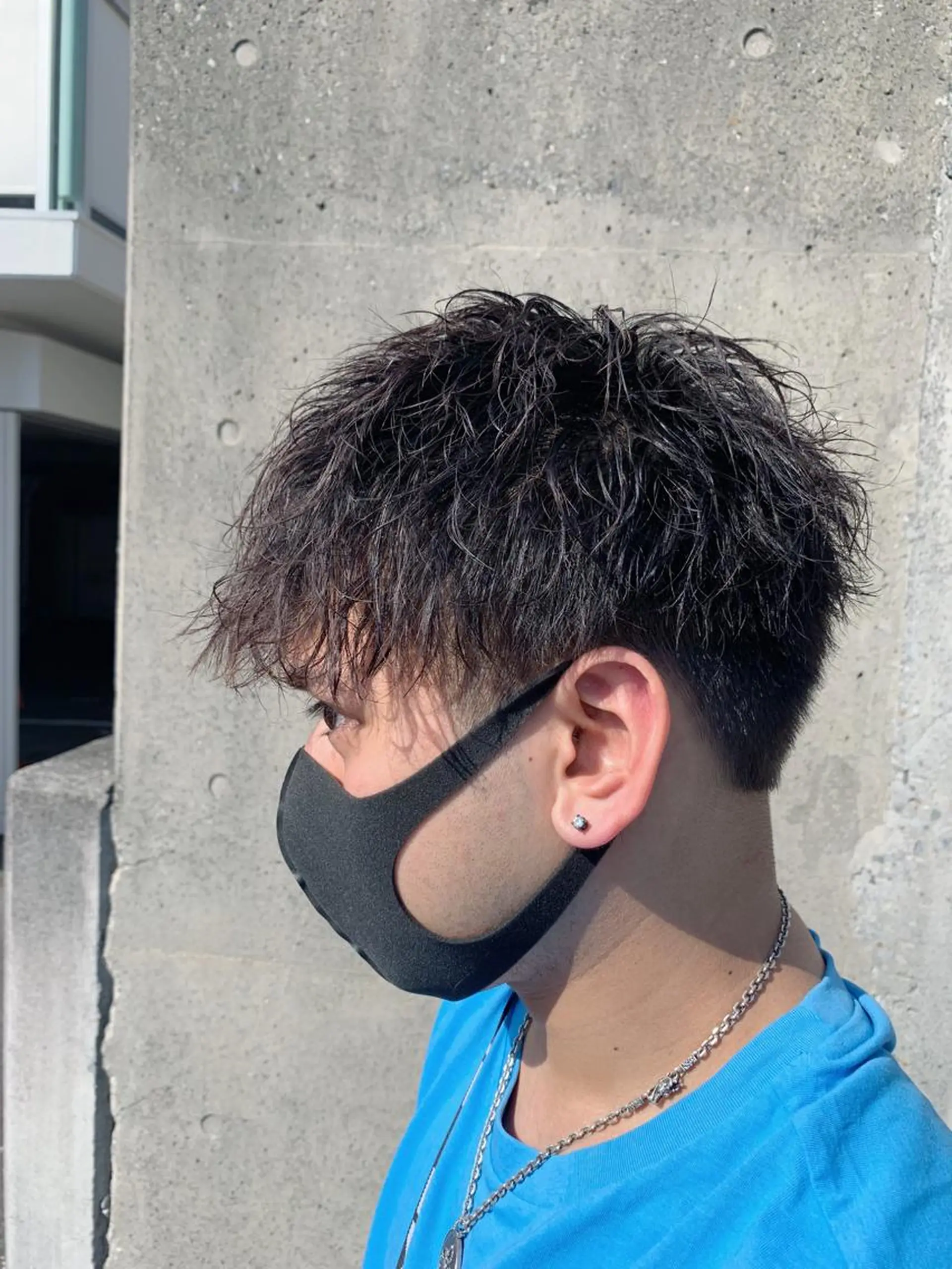 ショート ショートヘア 草薙/メンズパーマ 稲葉のヘアスタイル