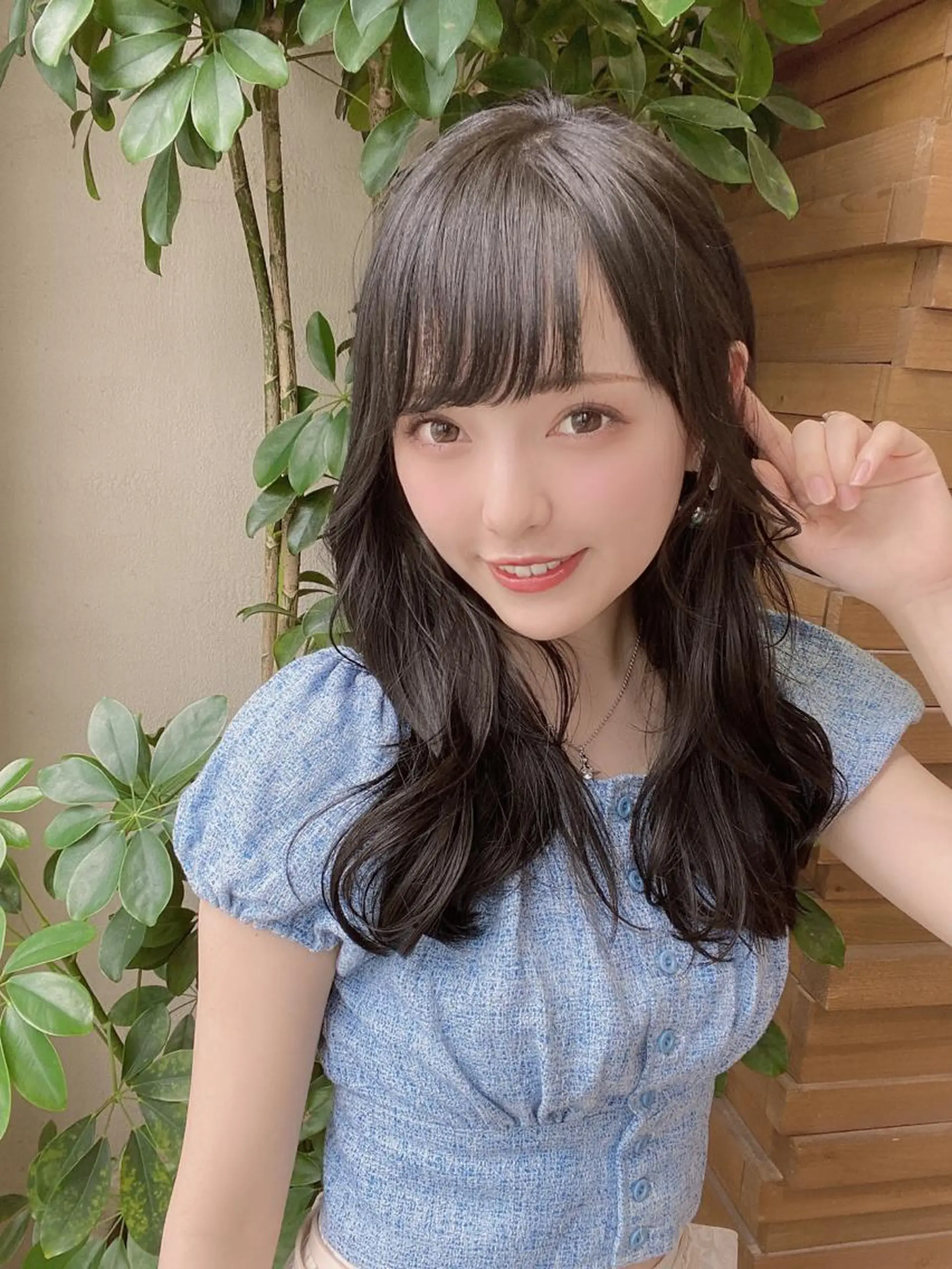 セミロング カラー パーマ バレイヤージュ ブリーチ ケアブリーチ ダブルカラー ハイライトカラー ヘアカラー トリートメント 新宿✨顔周りカット 韓国ヘア/坂本亜裟海のヘアスタイル