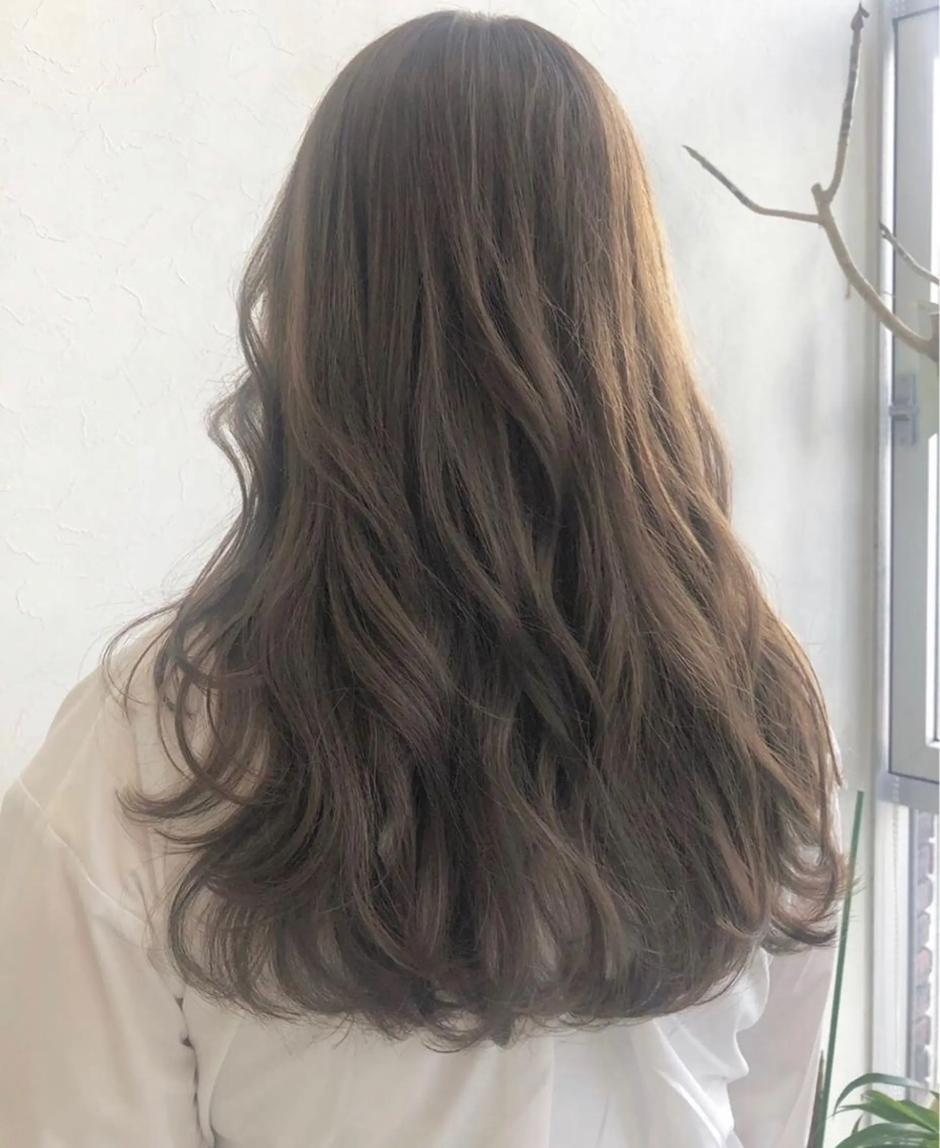 ロング カラー nakahara madokaのヘアスタイル