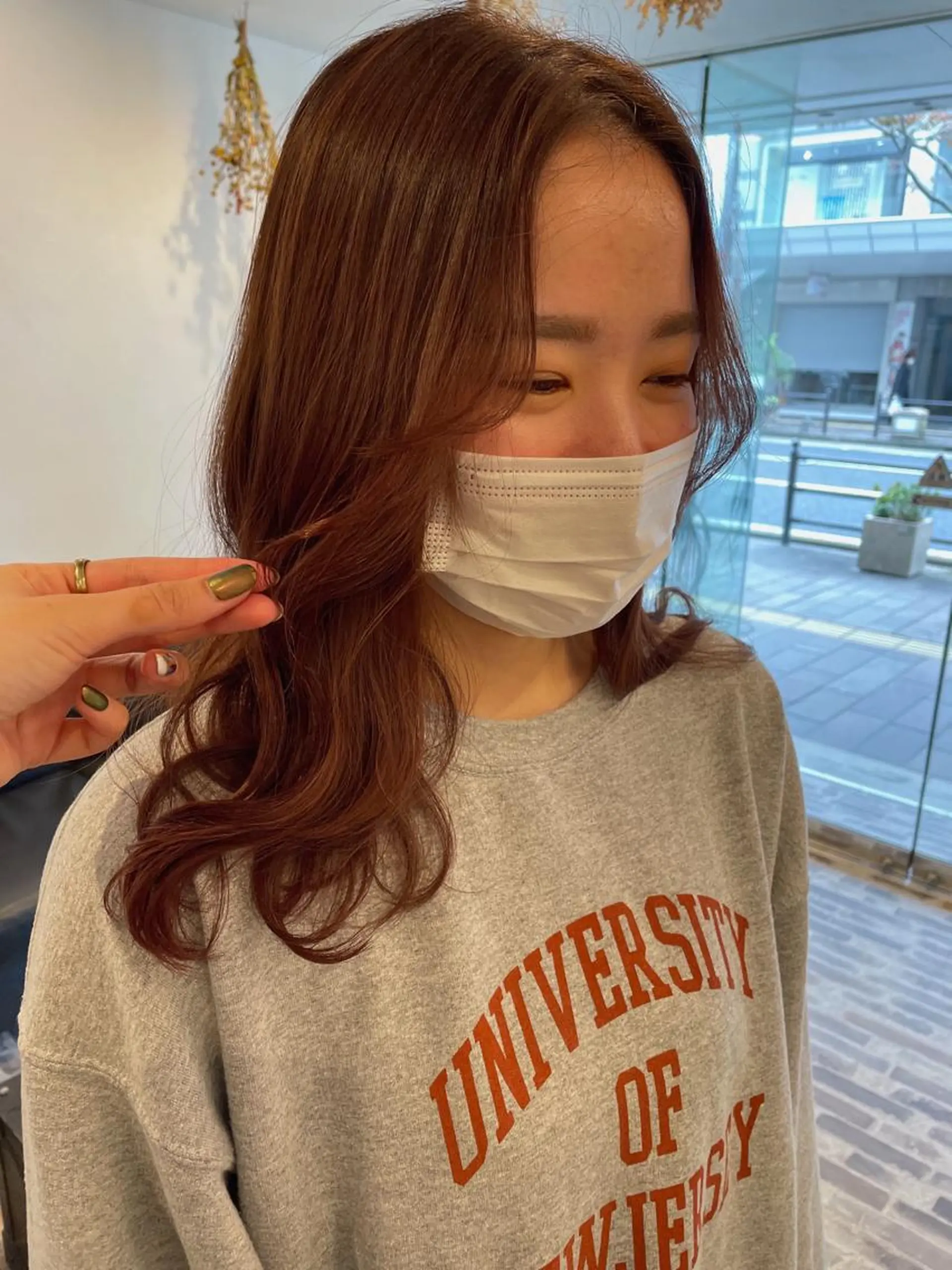 セミロング カラー ヘアカラー トリートメント m ā l o.🌷 サカモトマイコのヘアスタイル