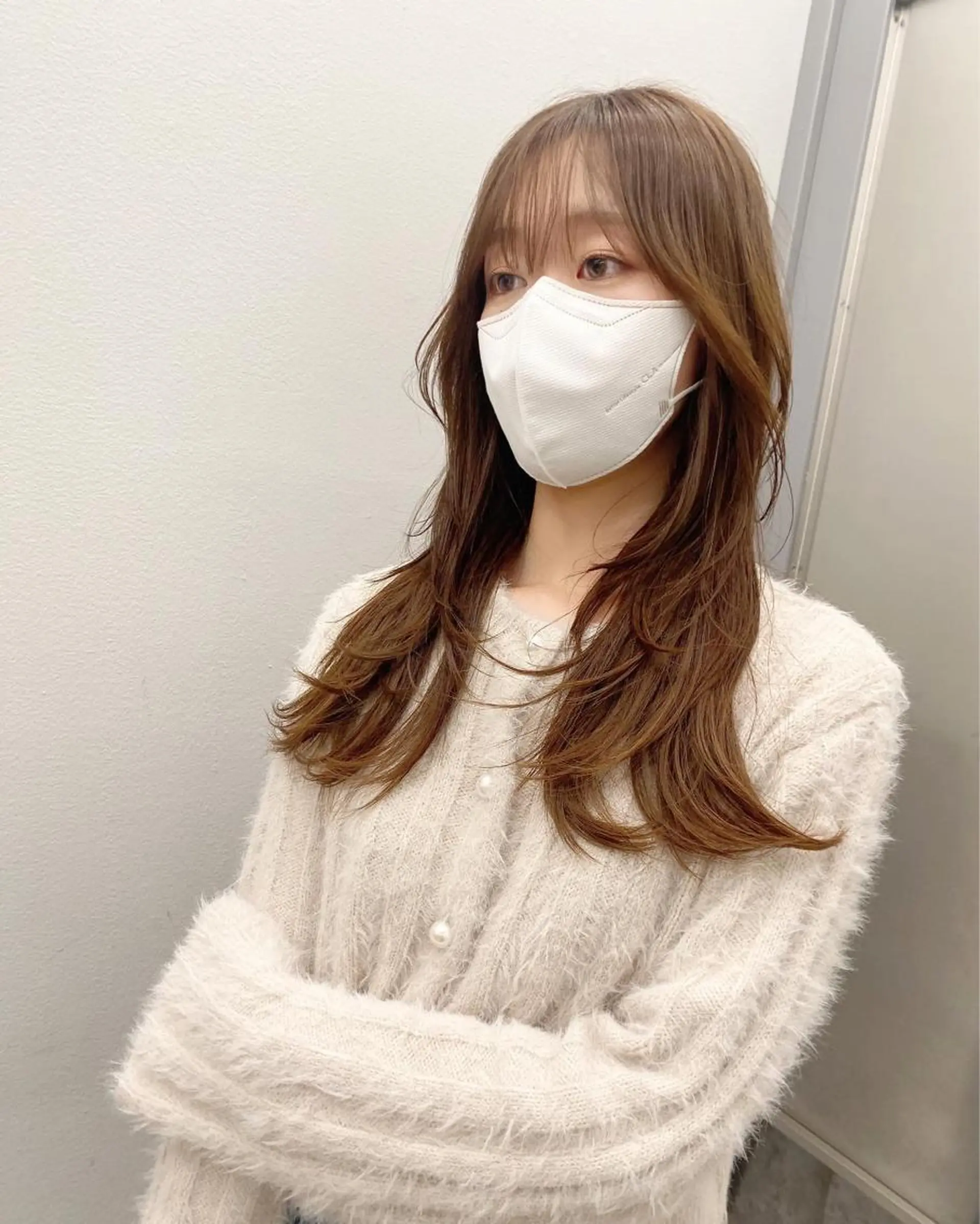 ロング カット トリートメント 京都レイヤーカット/ 縮毛矯正/羽柴りくのヘアスタイル