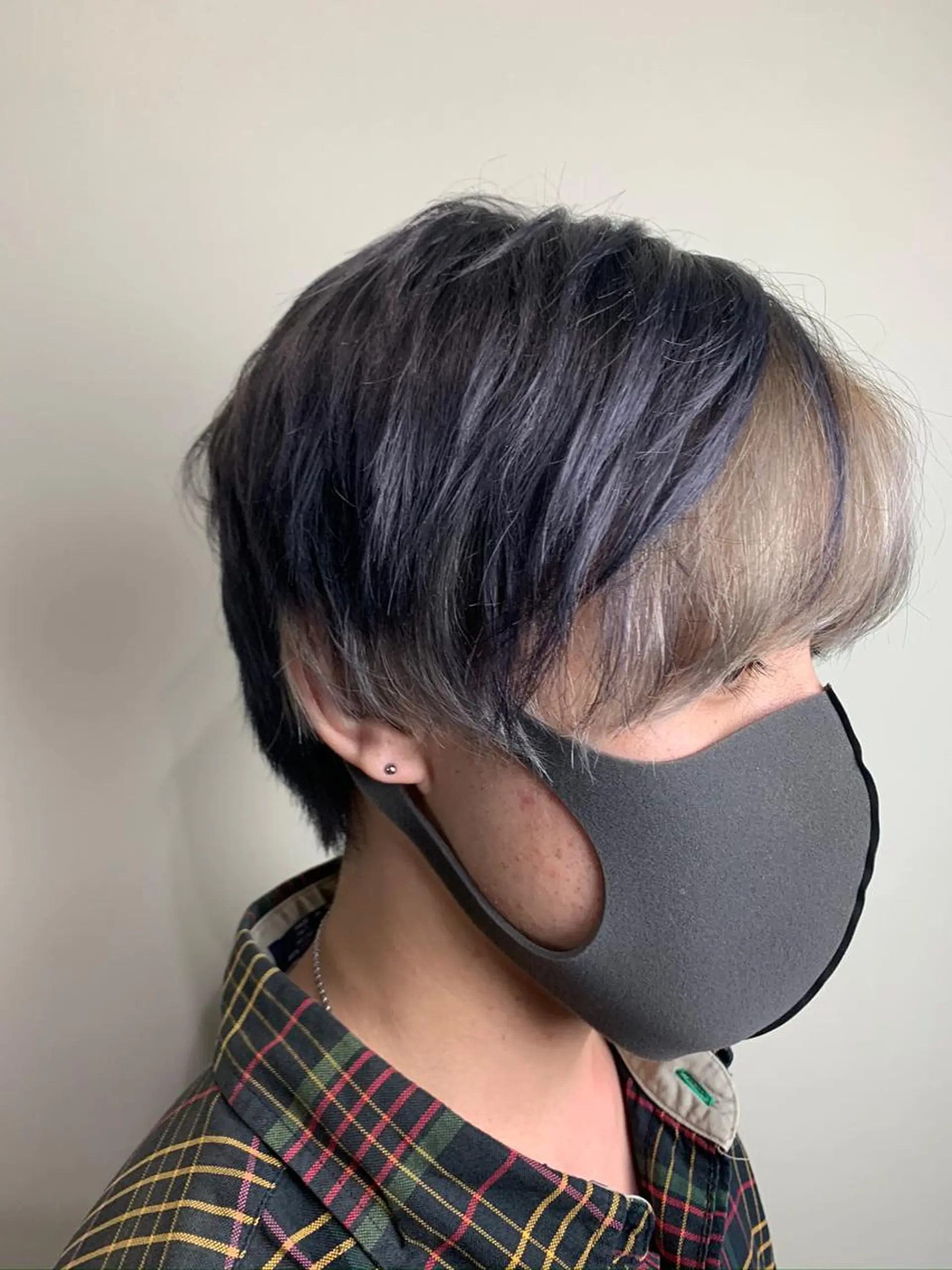 カラー メンズ ミストバング  フェイスフレーミング HAIR SALON M Fes 池袋所属・韓国風艶髪✨ 高松静香☑️のヘアスタイル