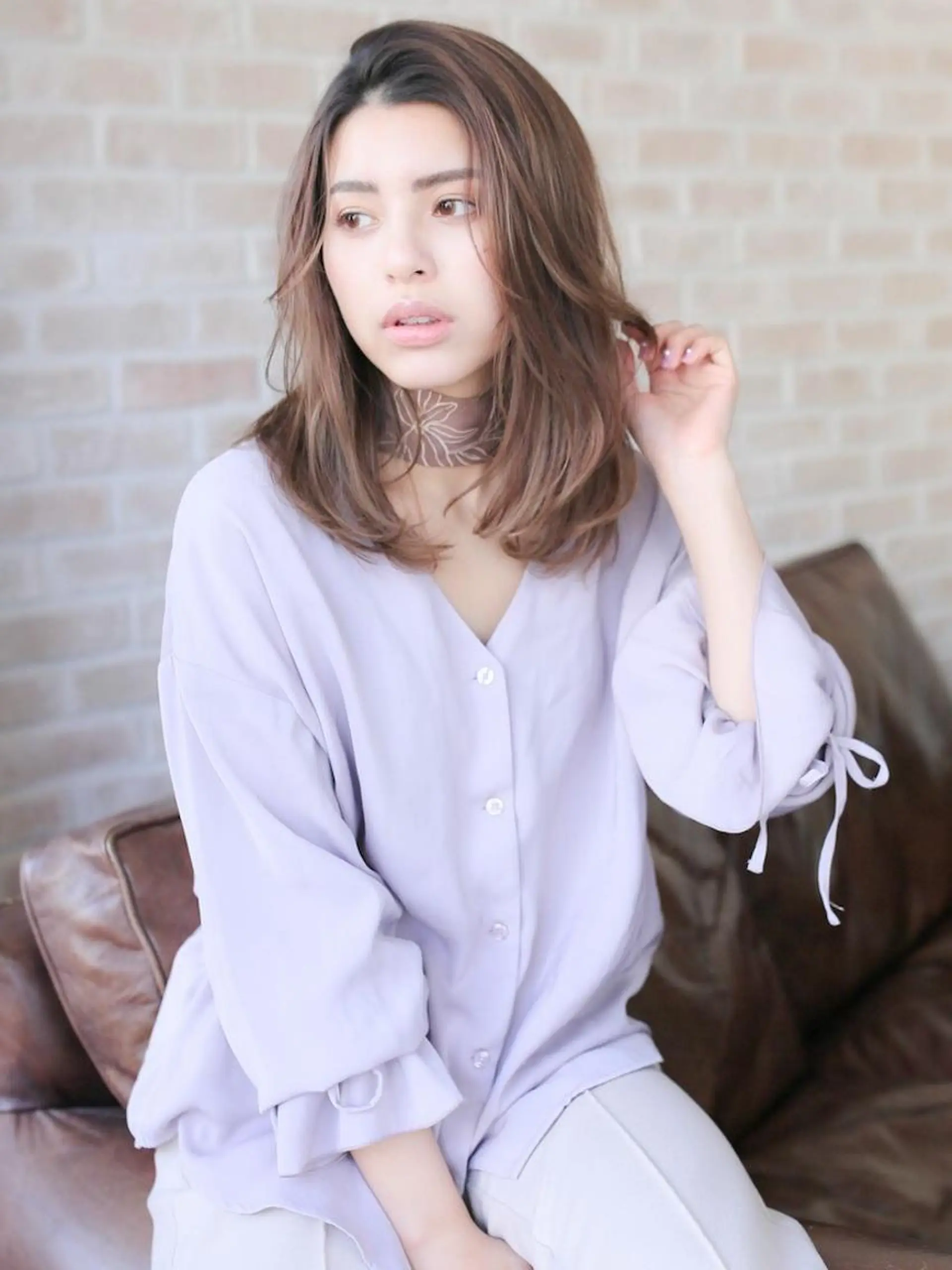 ミディアム AIRI /レイヤースタイル✨のヘアスタイル