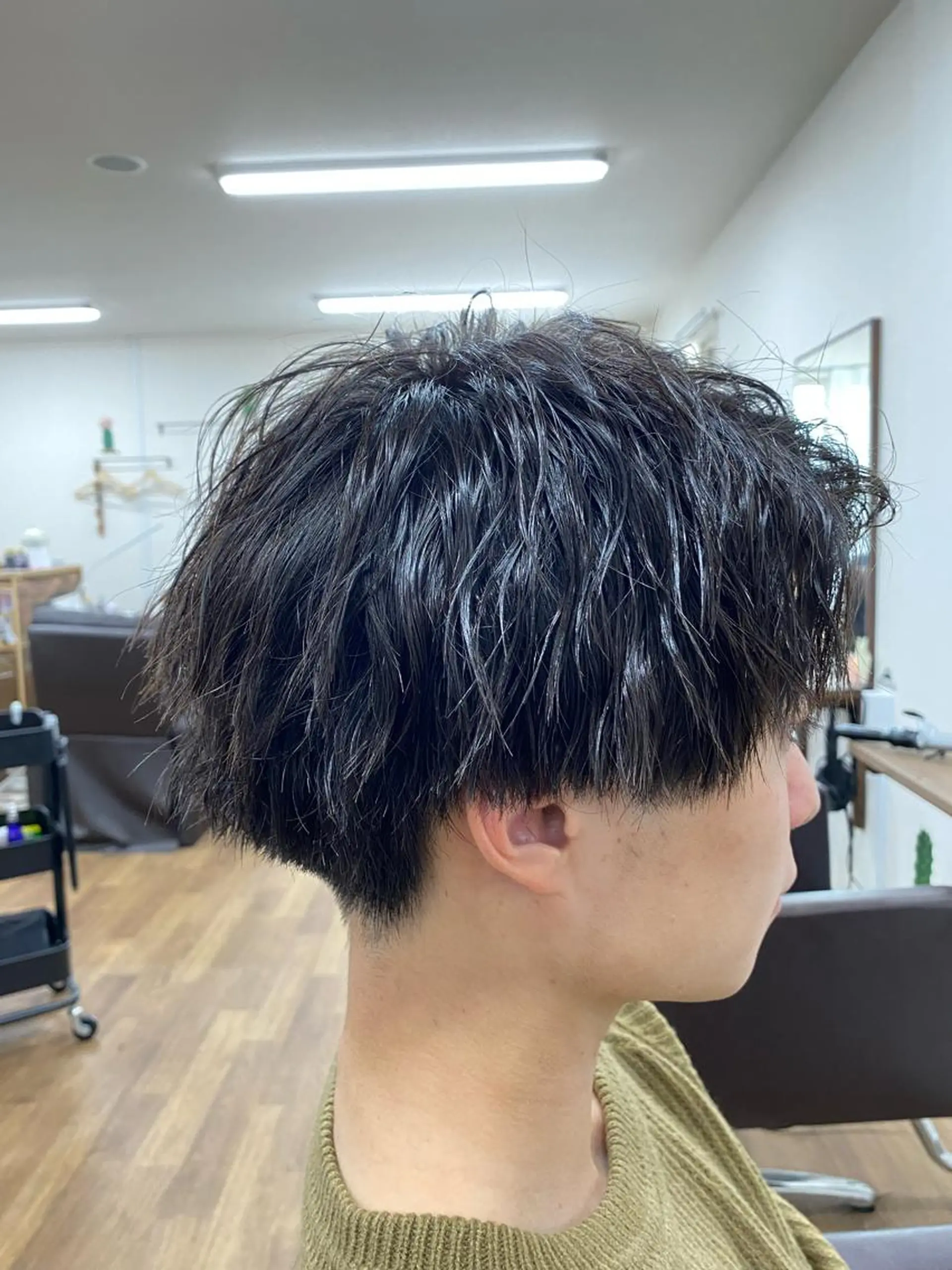 パーマ メンズ カット パーマ beauty salon TRINT トリント所属・森田 滉平のヘアスタイル