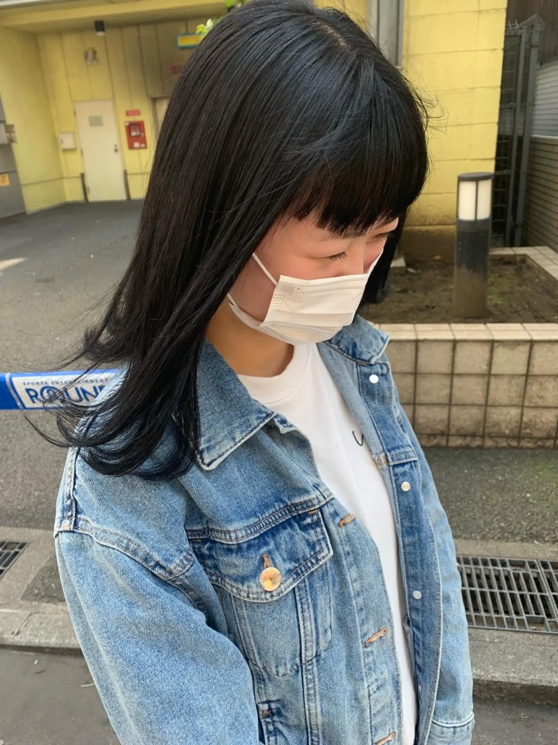 セミロング カラー ヘアアレンジ 🫧透明感カラー/ ボブ/小笠原汐海🪽のヘアスタイル