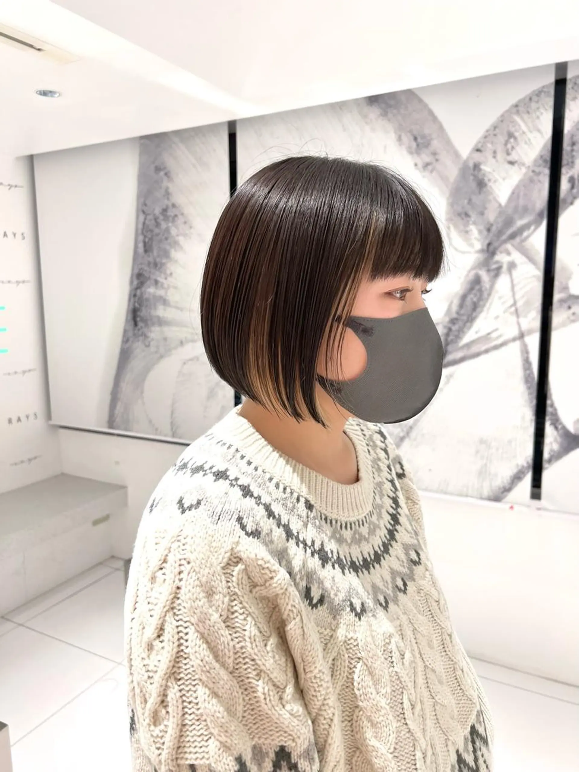 ショート カラー カット メンズカット /パーマ🍀田畑玖音のヘアスタイル