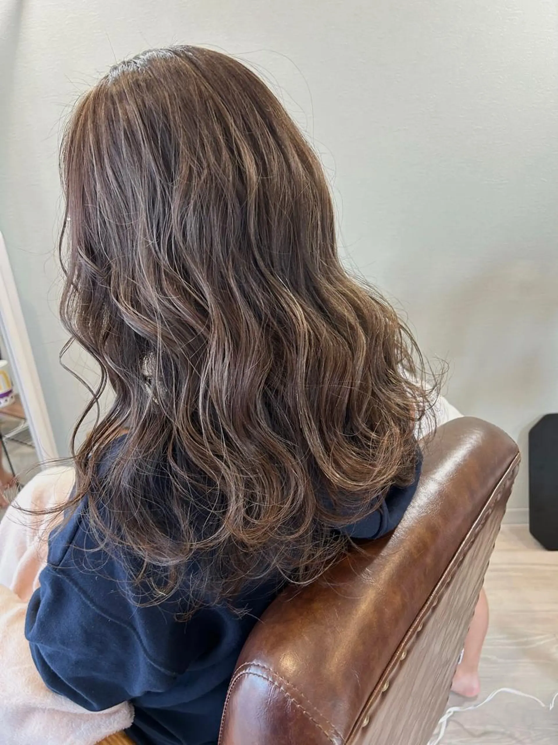 セミロング ハイライト Vivie.所属・新都心個室サロン/ 古波蔵美奈のヘアスタイル