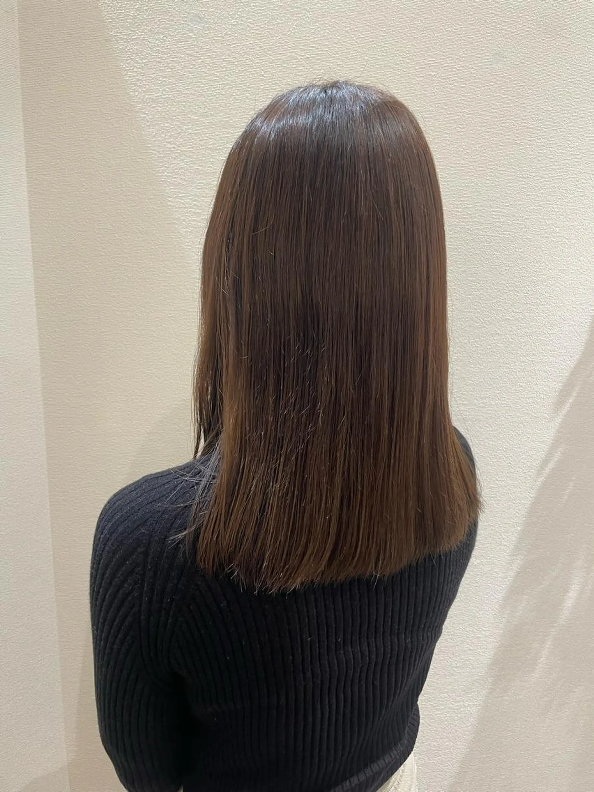 ミディアム パーマ 縮毛矯正 トリートメント 🚀MOEKA ᵕ̈ ハイトーン💫のヘアスタイル