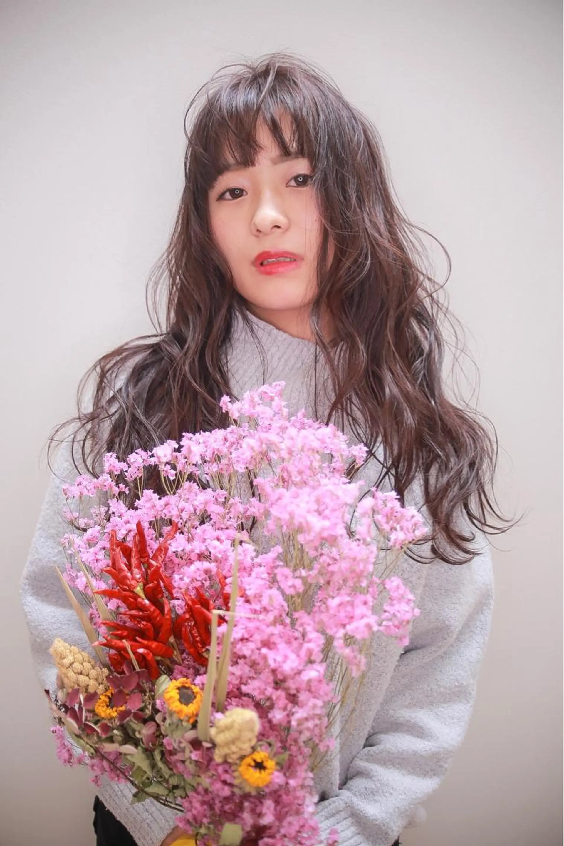 ロング カラー 伊藤 裕貴のヘアスタイル